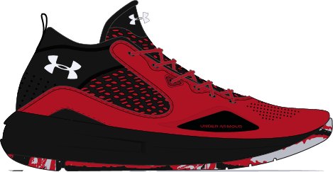 UA Lockdown 5 Grade School Basketball Shoes 7