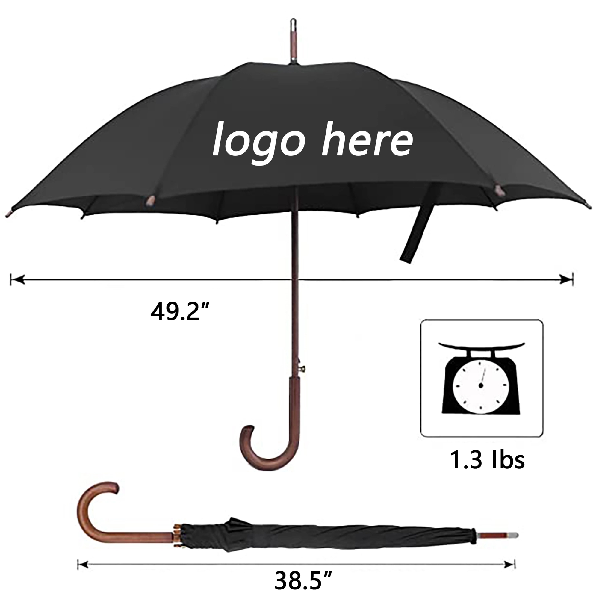 Long Handle Umbrella MOQ 50PCS 5