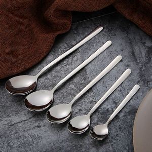 Wooden Handle Dessert Coffee Spoon 7