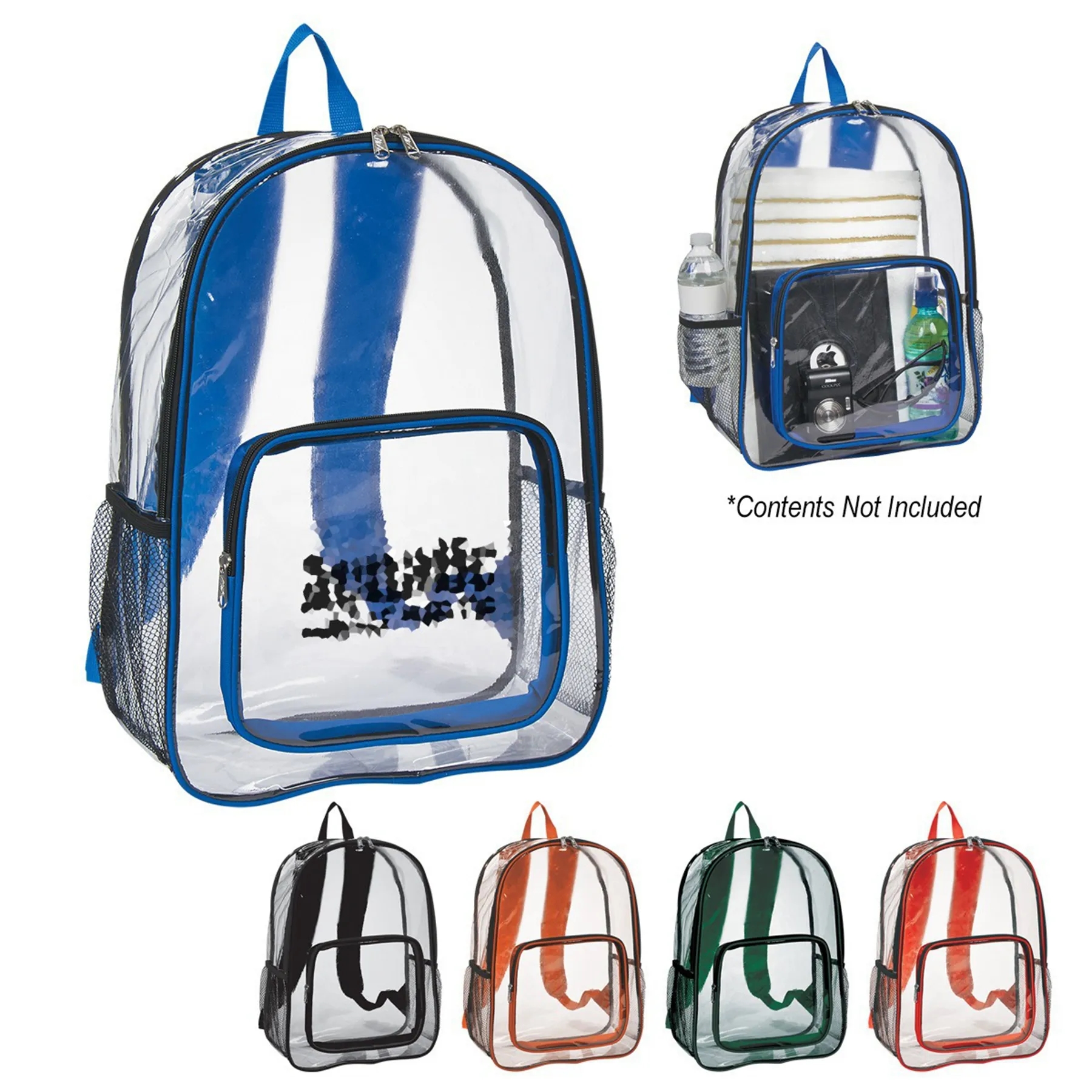 Waterproof PVC Transparent Backpack 1
