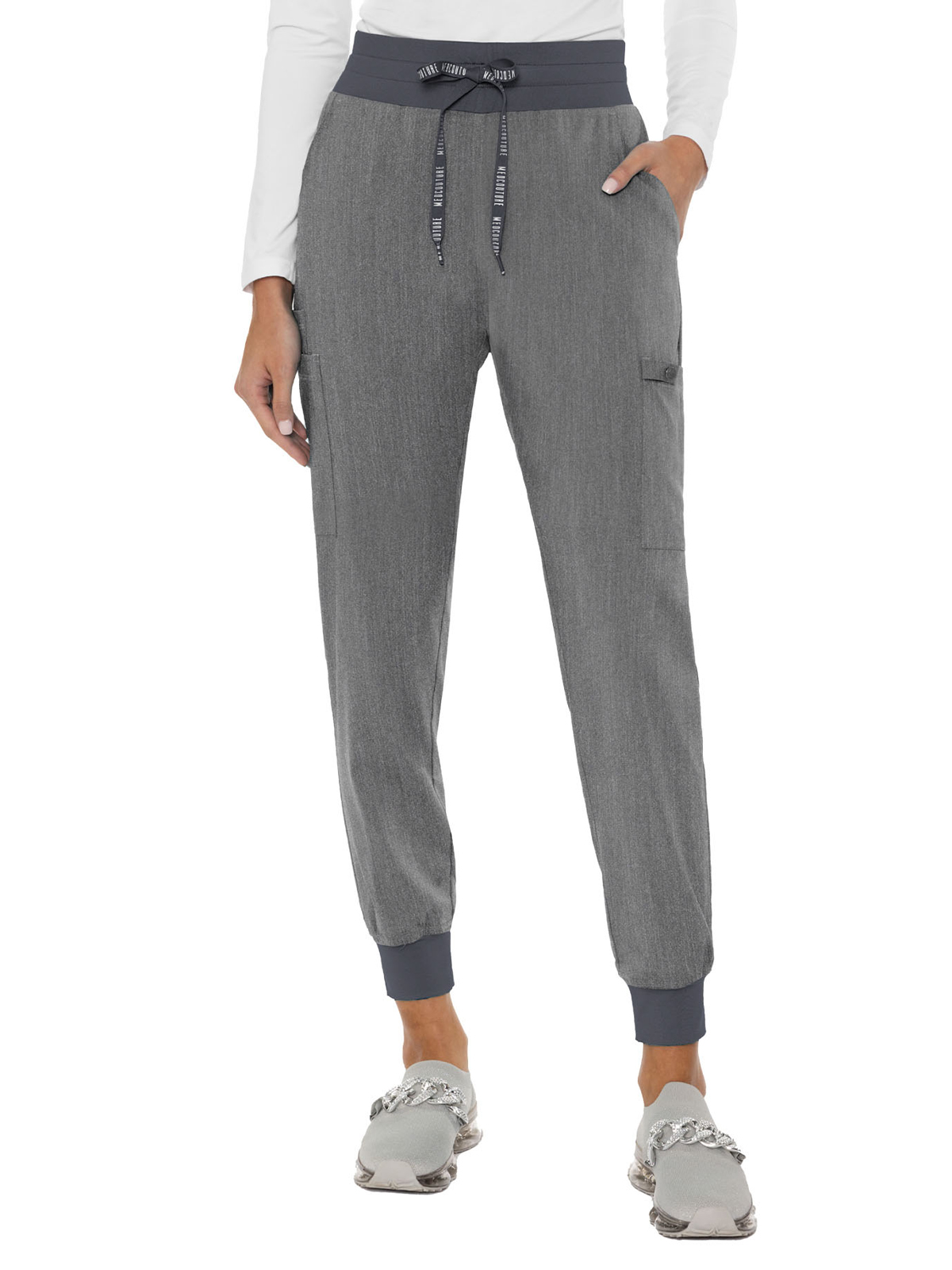 Med Couture - MC Touch - Women's 6-Pocket Double Cargo Jogger Pant 14