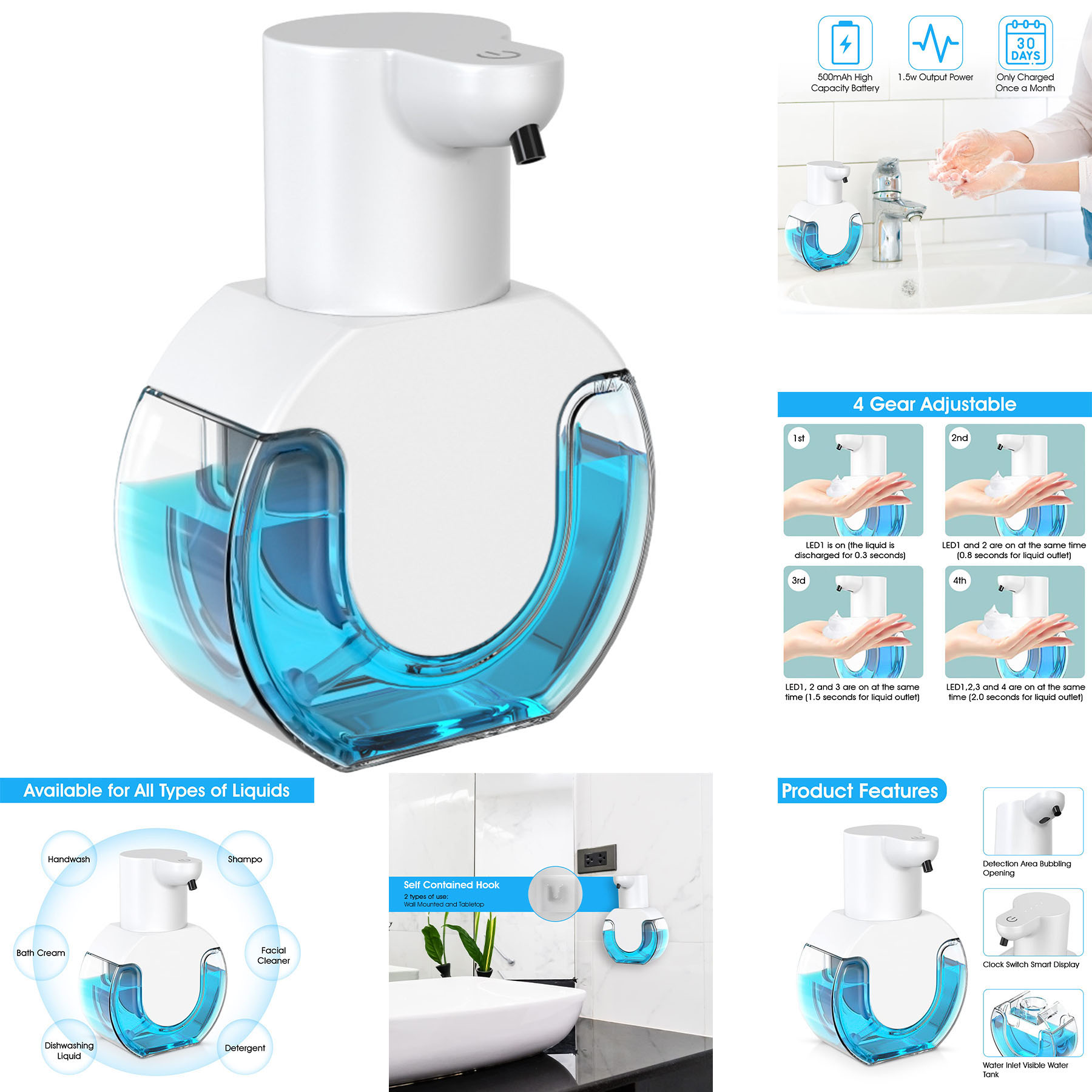 Automatic Foaming Soap Dispenser