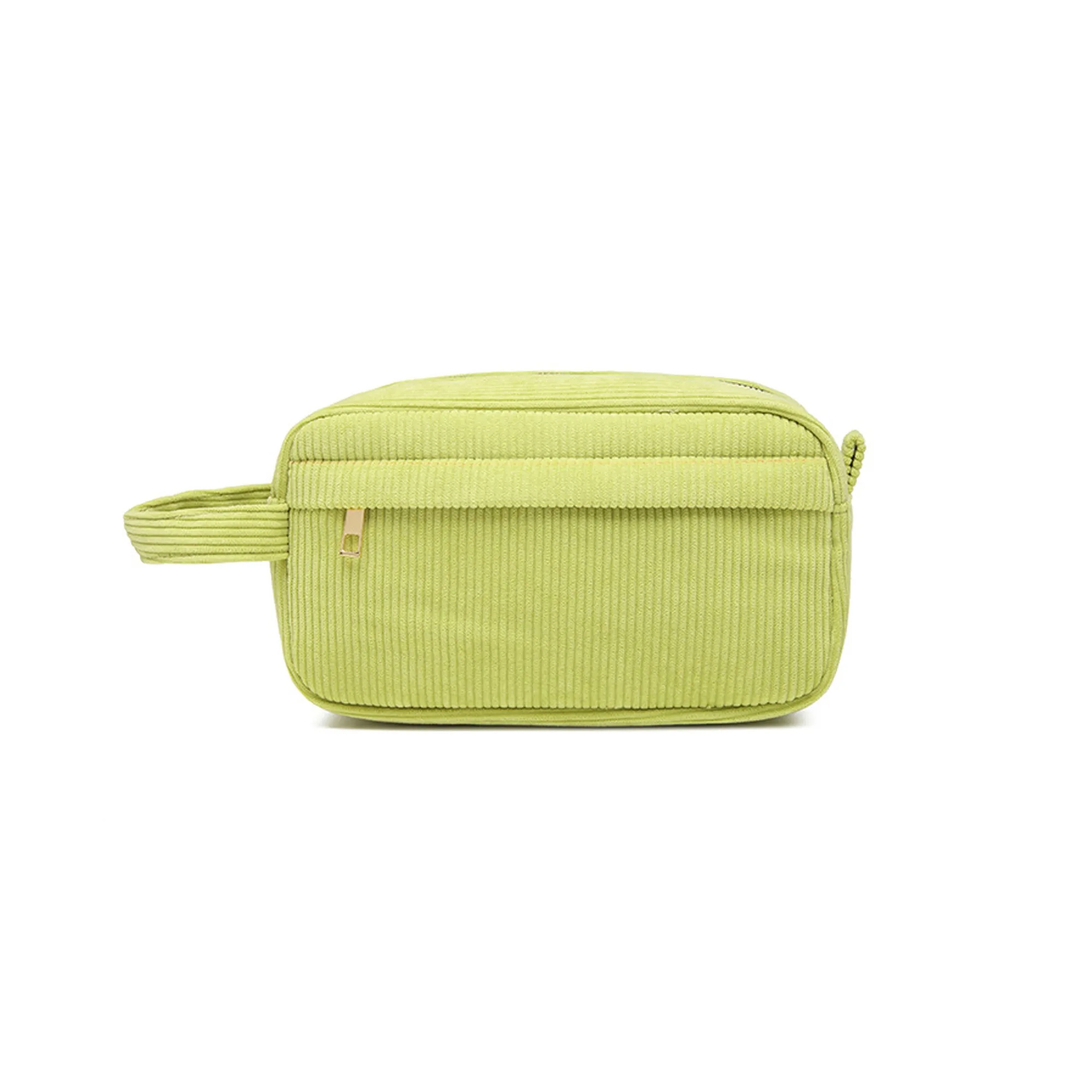 Corduroy Travel Cosmetic Bag 1