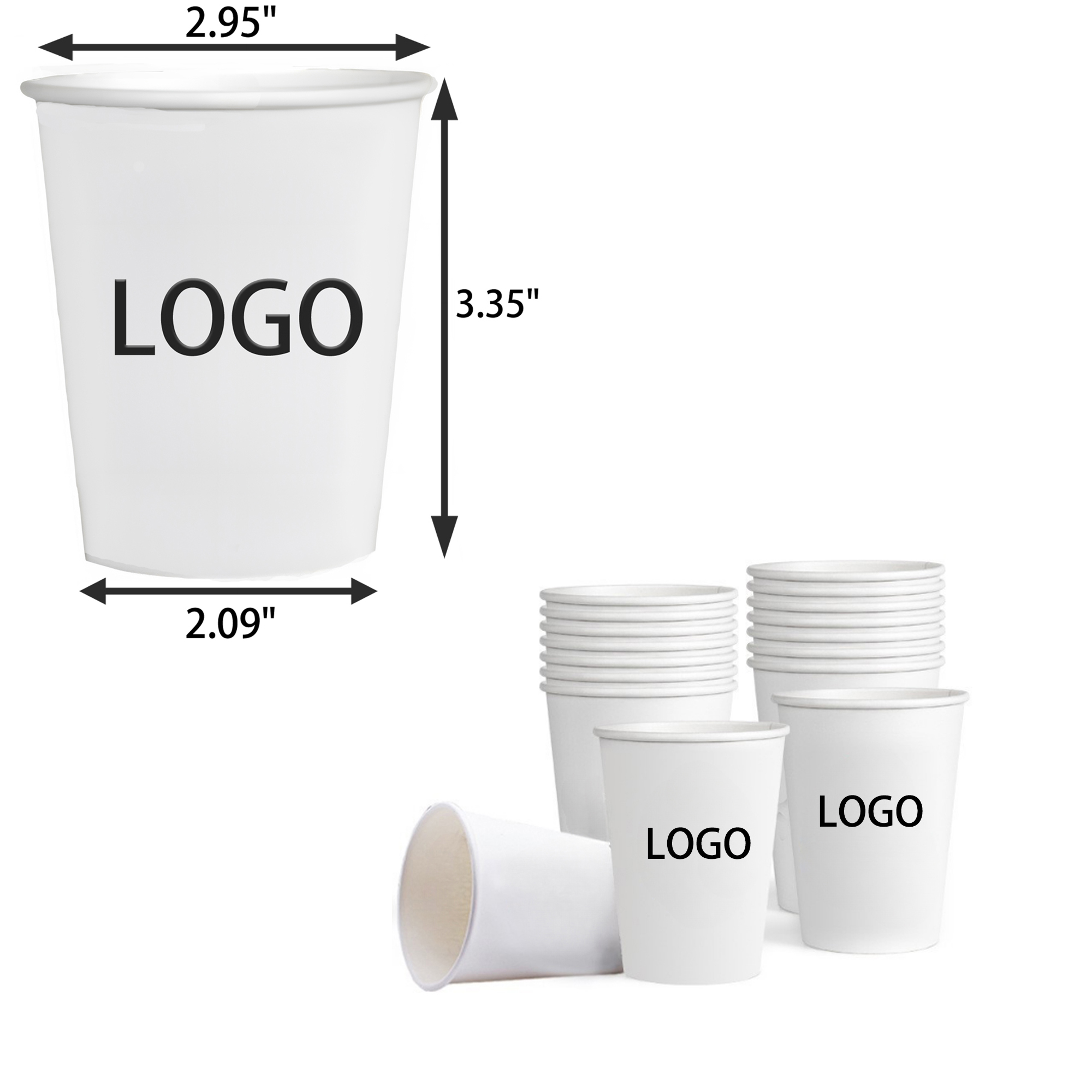 8 OZ Disposable Paper Cup 3
