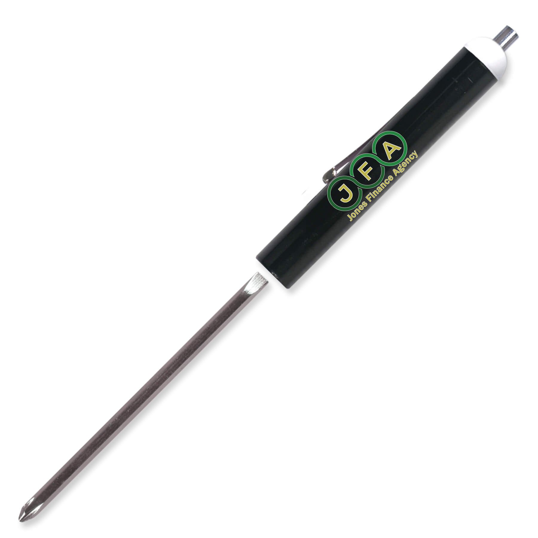 Pocket Screwdriver Reversible Flat Blade + Magnet Top 7