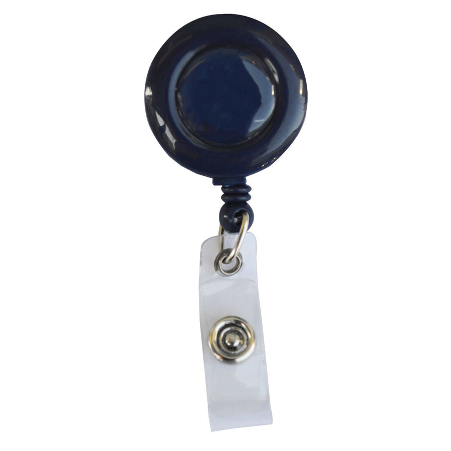 Circular Badge Reel w/ Bulldog Clip 3