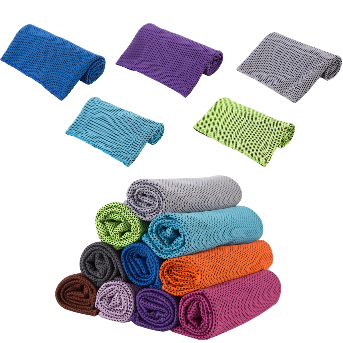 Breathable Snap Cooling Towel 2