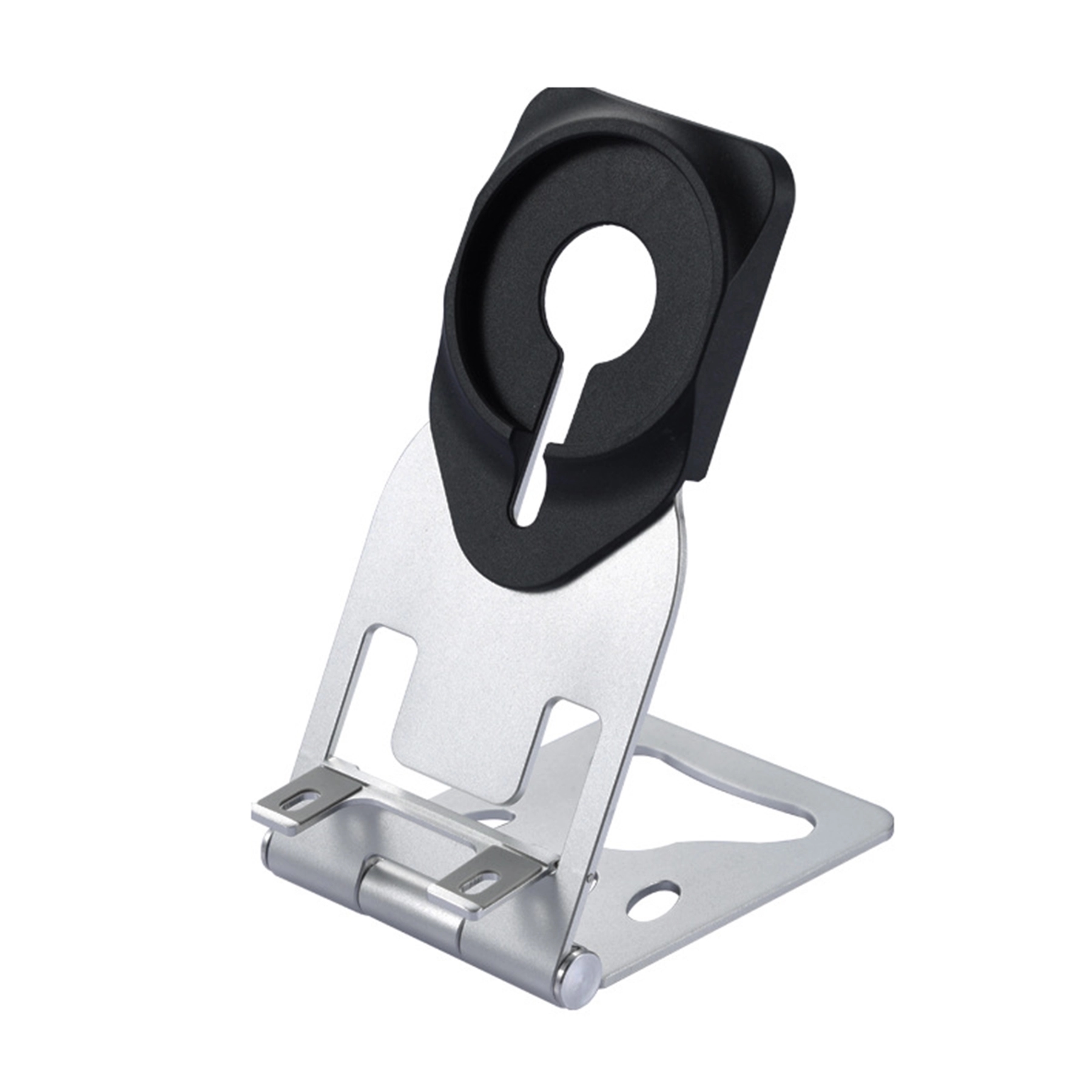 Foldable Aluminum Cell Phone Stand for Wireless Charger 2