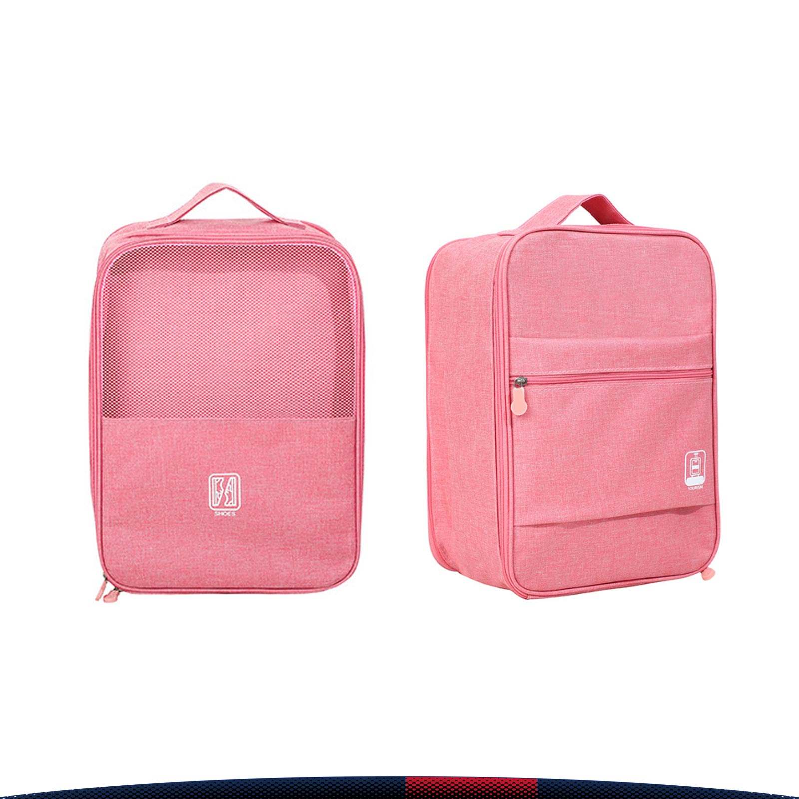 Zaffory Triple-Layer Travel Shoe Bag 7