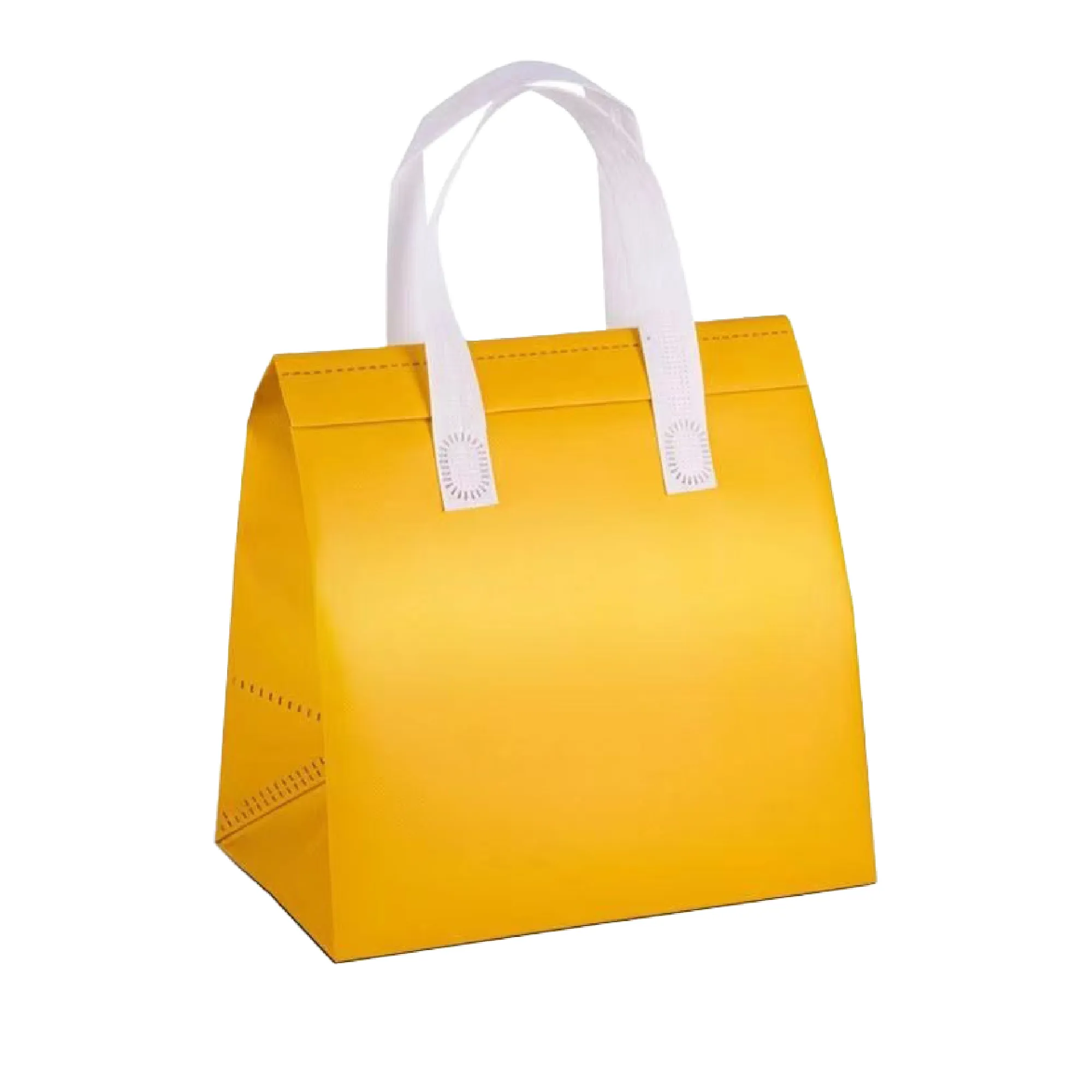 Aluminum Foil Lined Insulated Takeout Bag Coffee Cooler 5