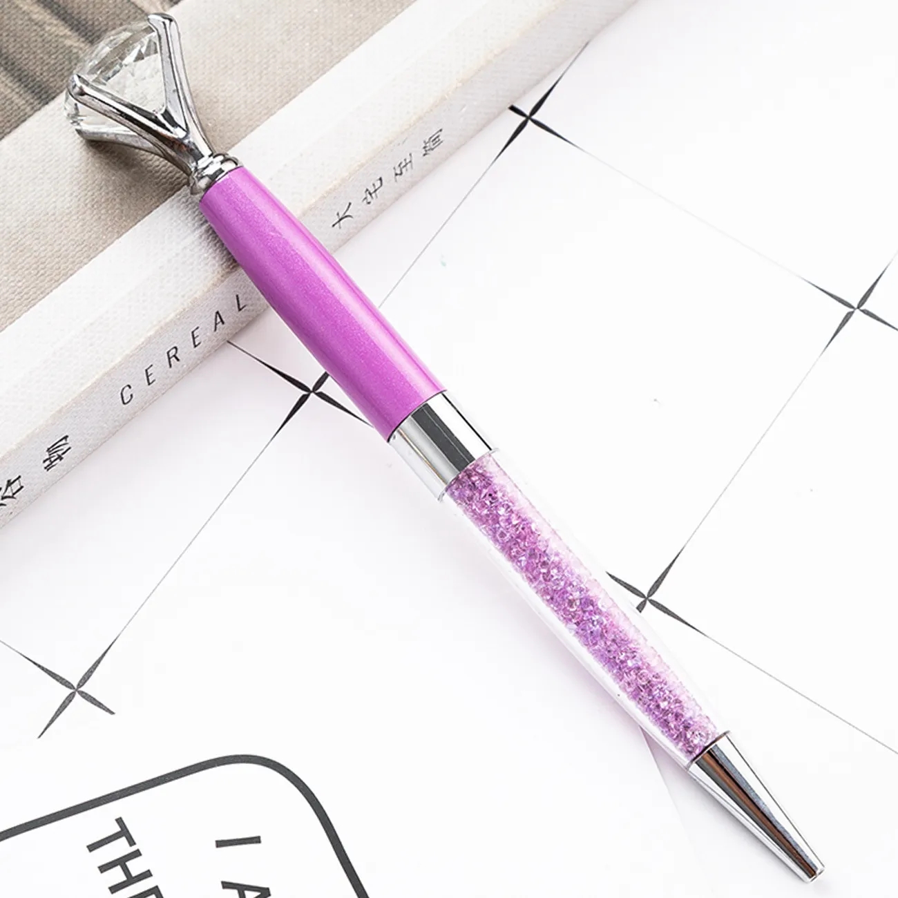 Diamond Metal Ballpoint Pen, 2