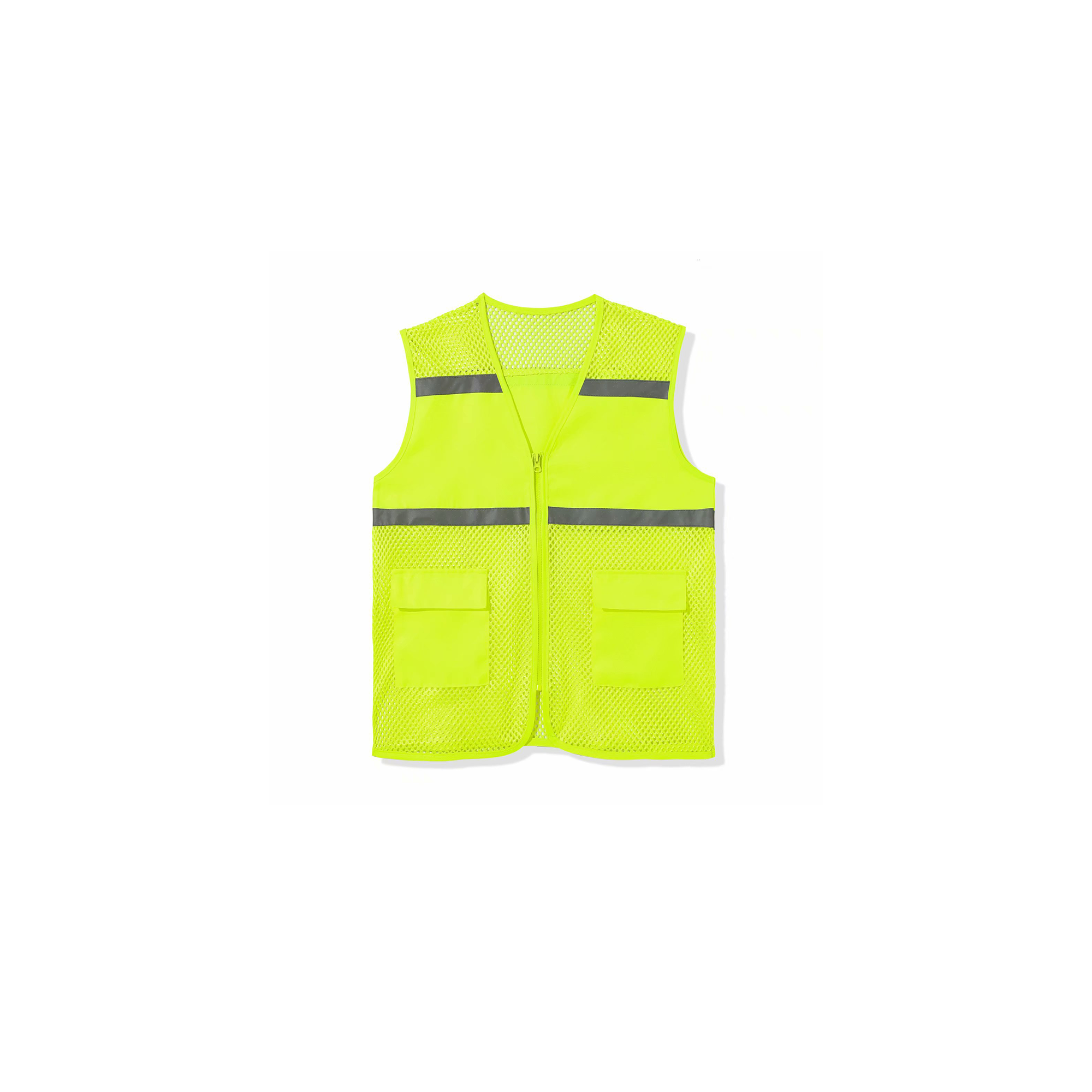 Colorful Volunteer Uniform Fishnet Vest 3