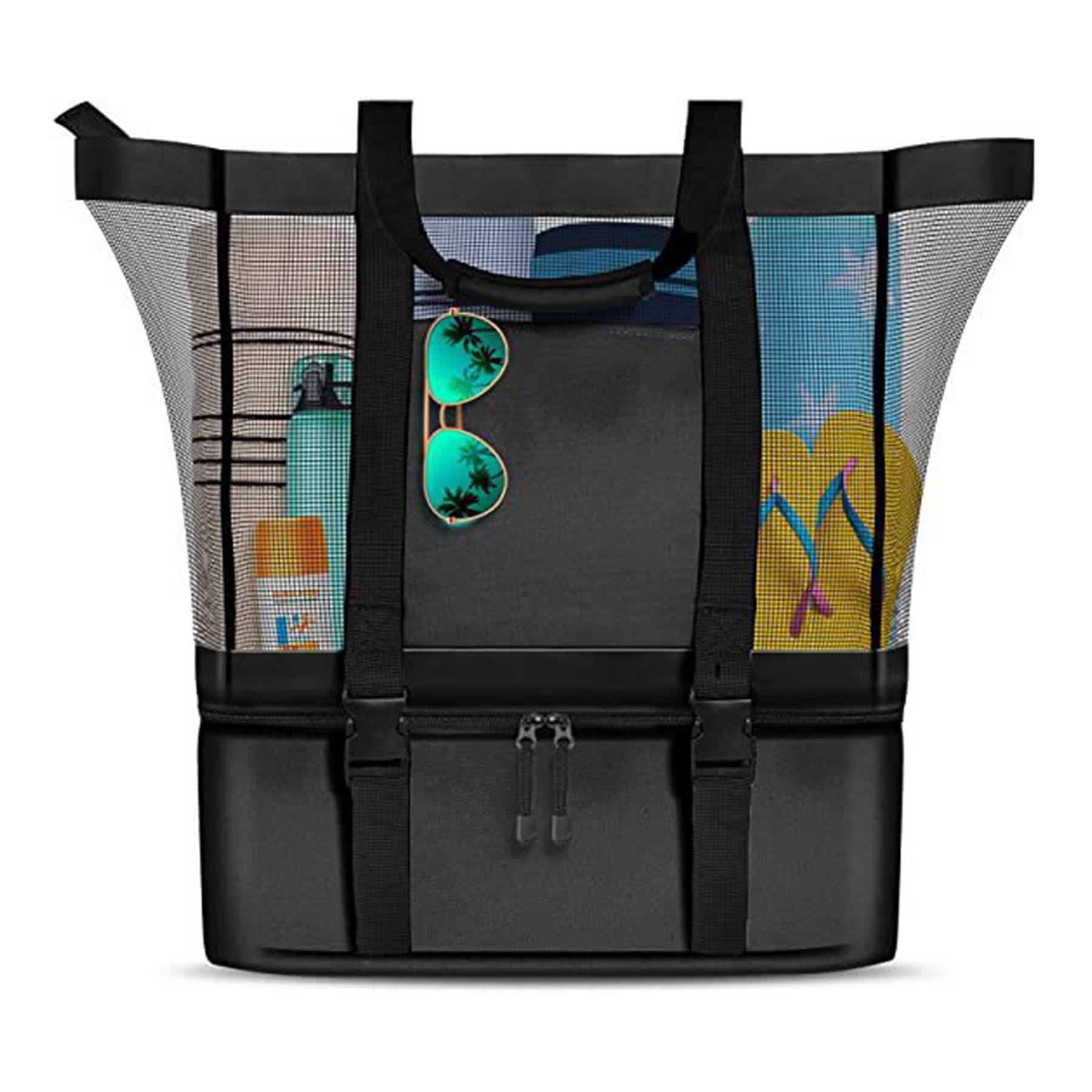 Nylon Mesh Beach Tote Bag 5