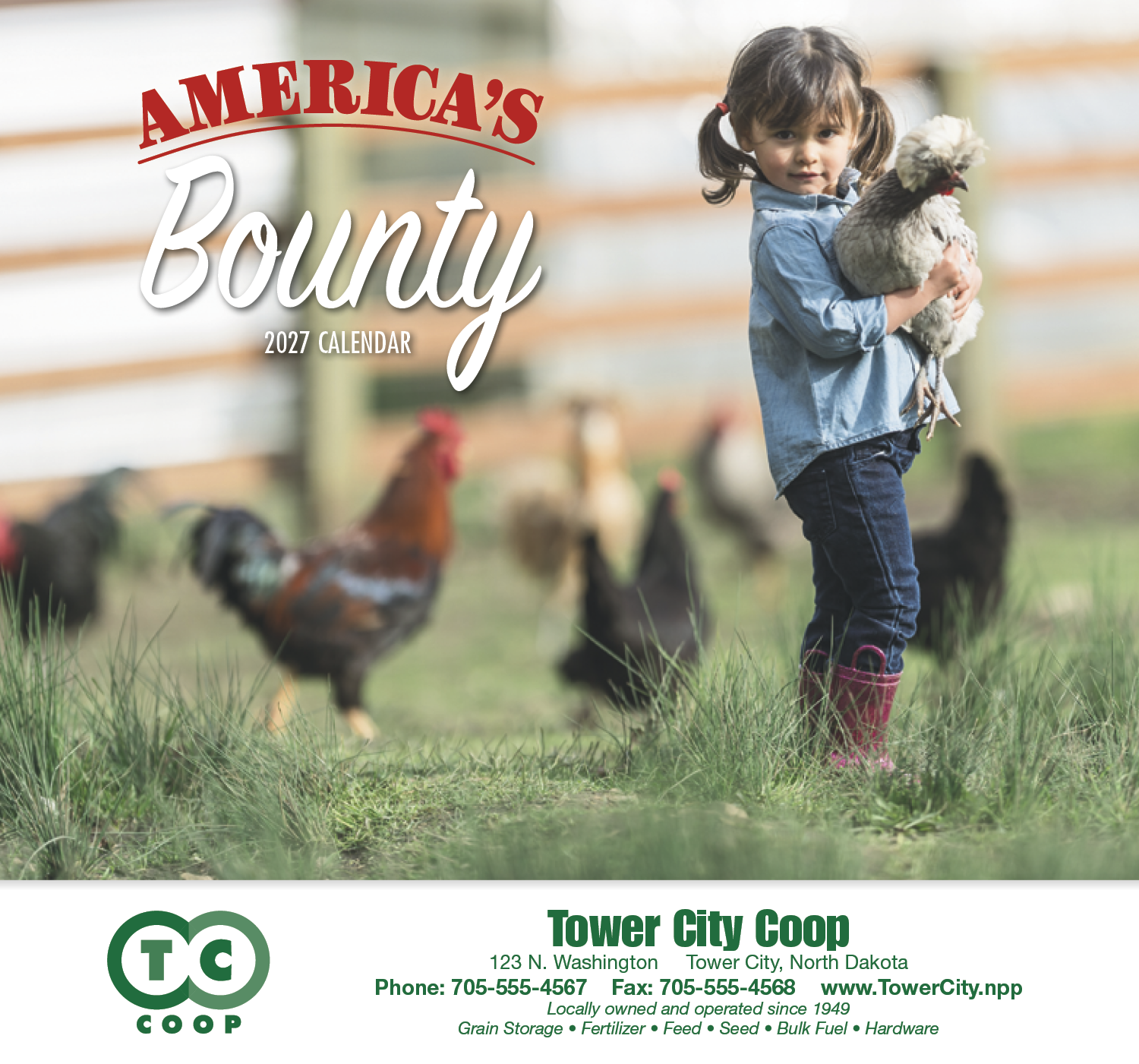 HotLine® Products America's Bounty Appointment Calendar - Stapled 41