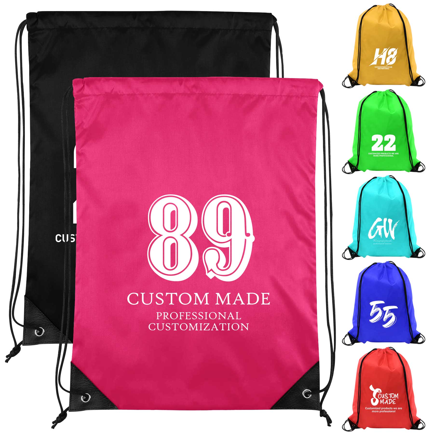 Sports Drawstring Backpack Bags 1