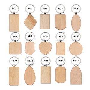 Wooden Key Holder In Various Shapes 2