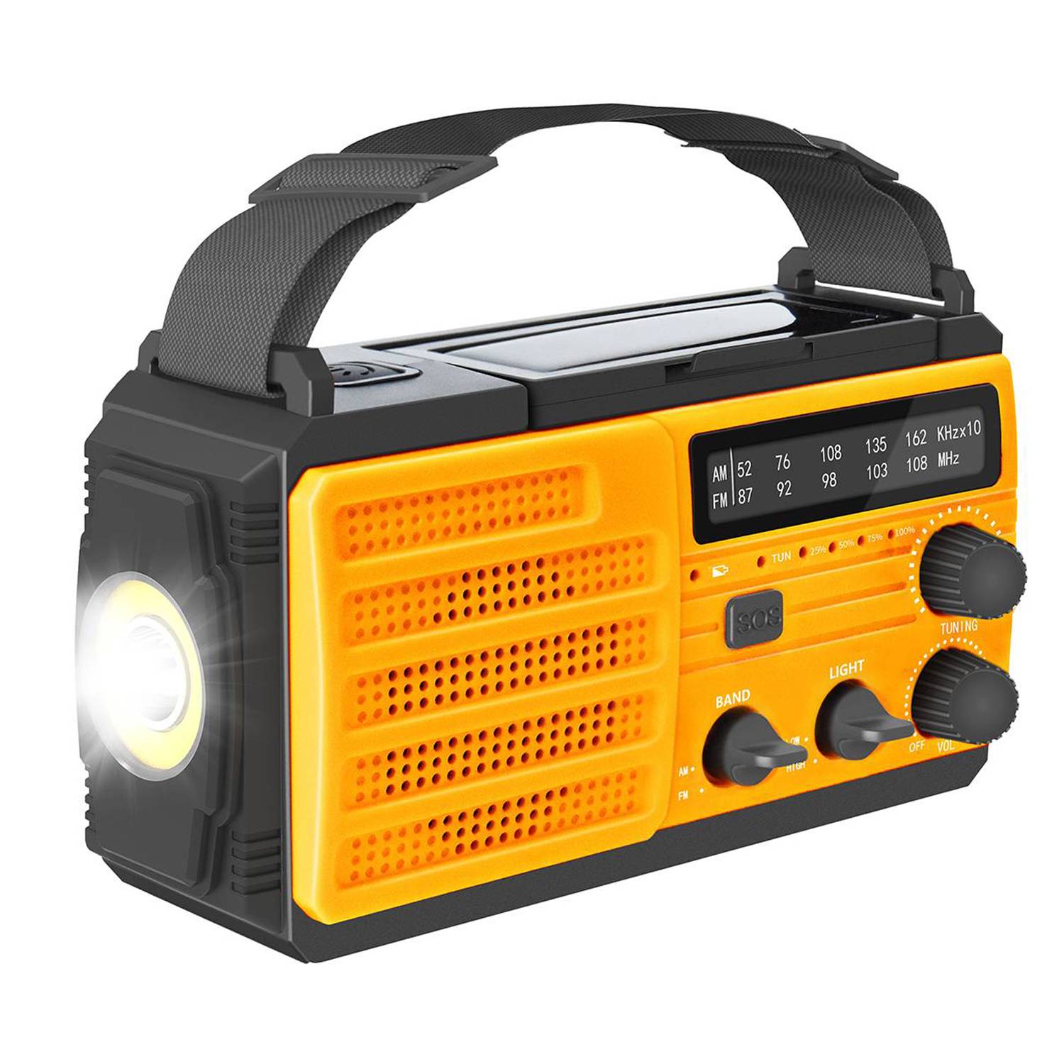 Hand Crank Multi Functional Solar Emergency Radio 2