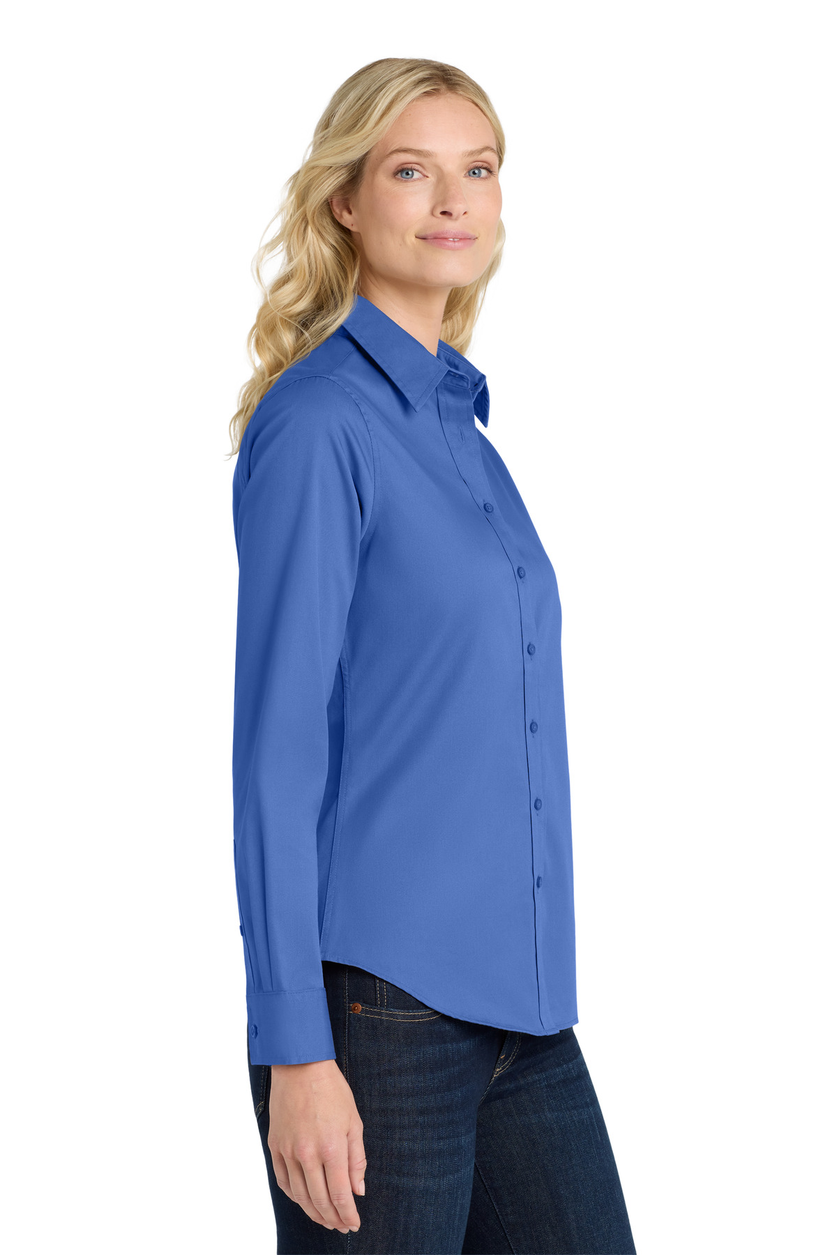 Port Authority Women's Long Sleeve Easy Care Shirt. L608 65
