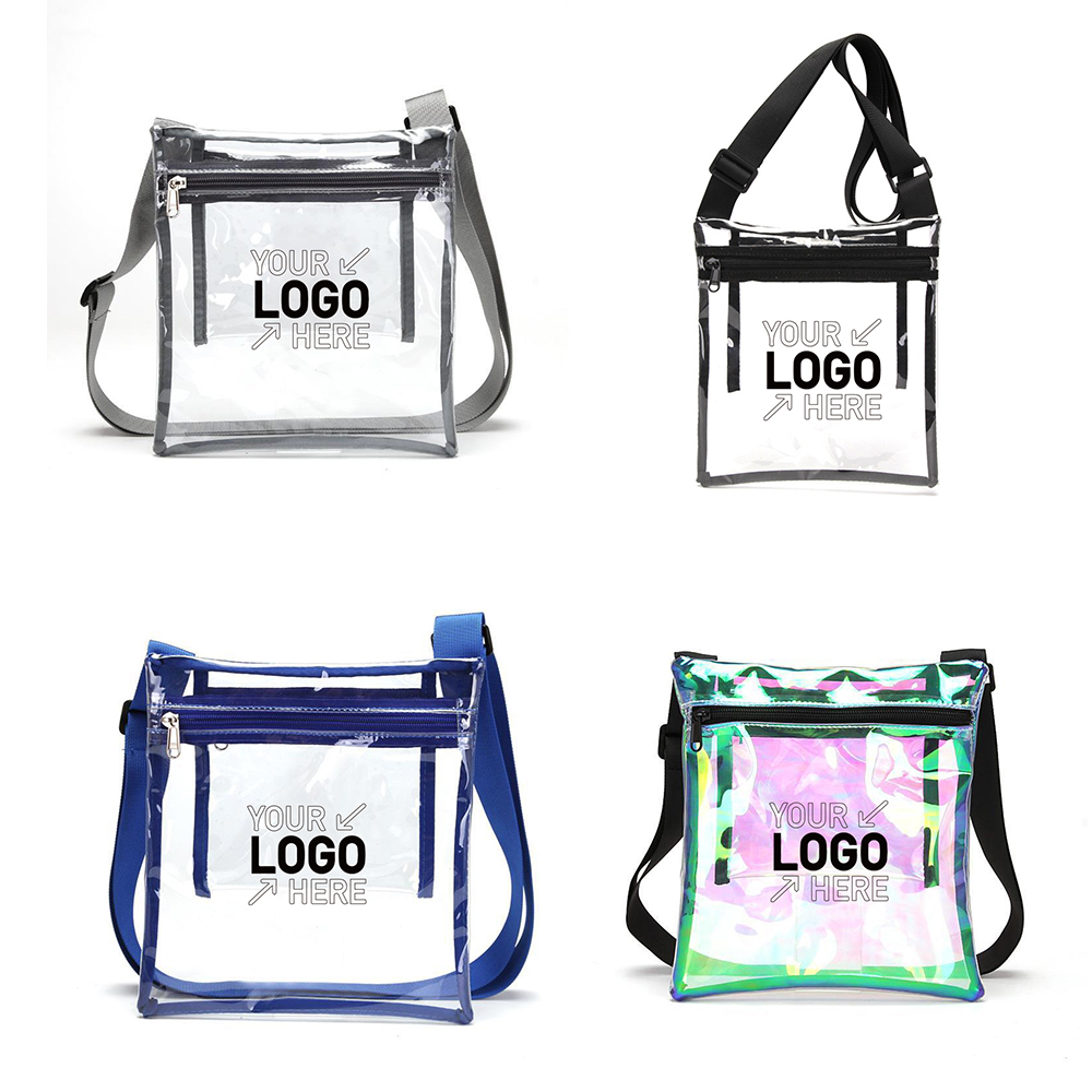 Transparent Cross Body Purse Bag
