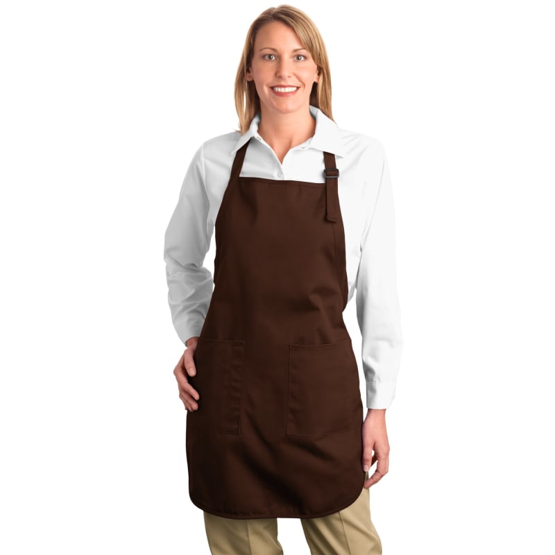 Port Authority Full-Length Apron With Pockets. 7