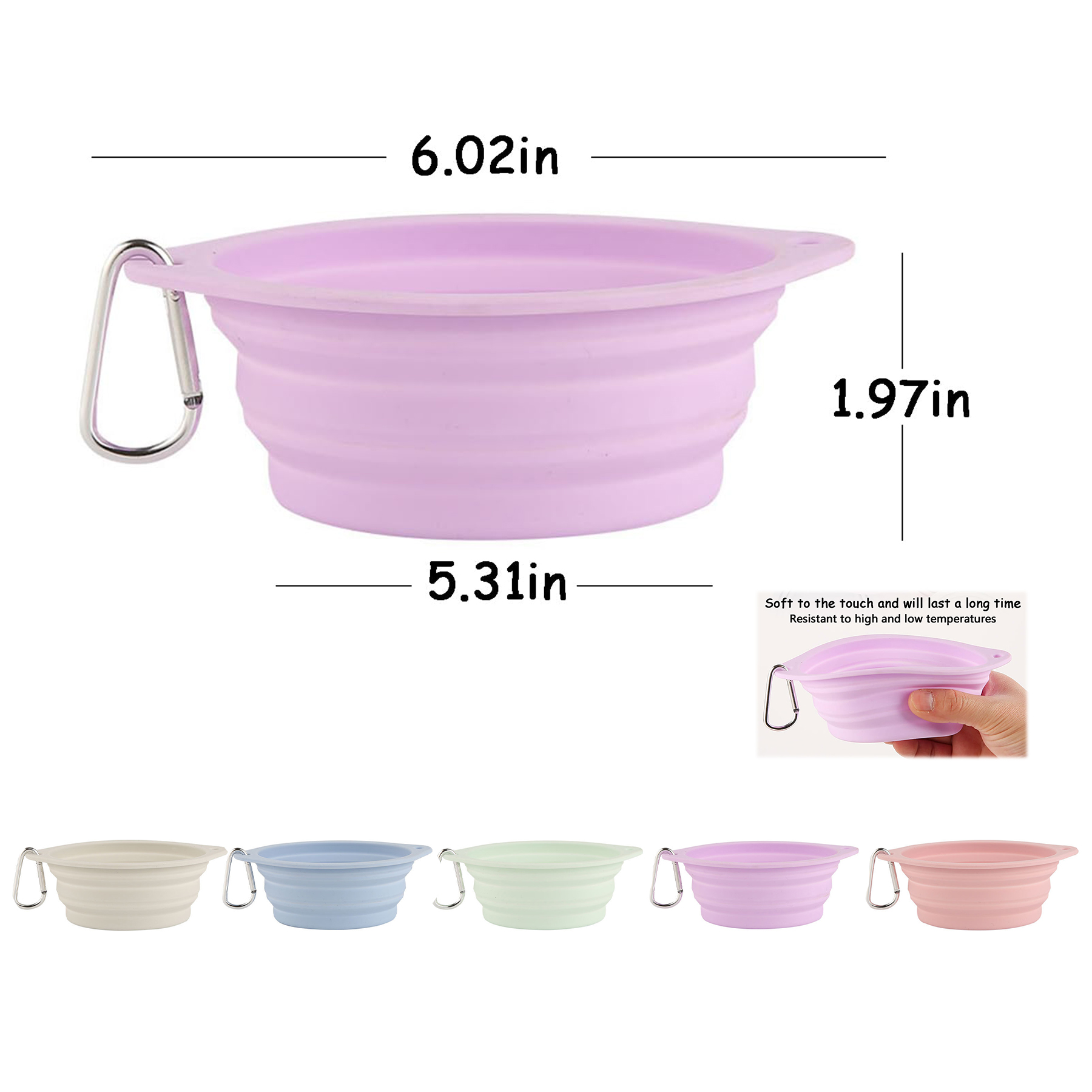 Collapsible Dog Bowl