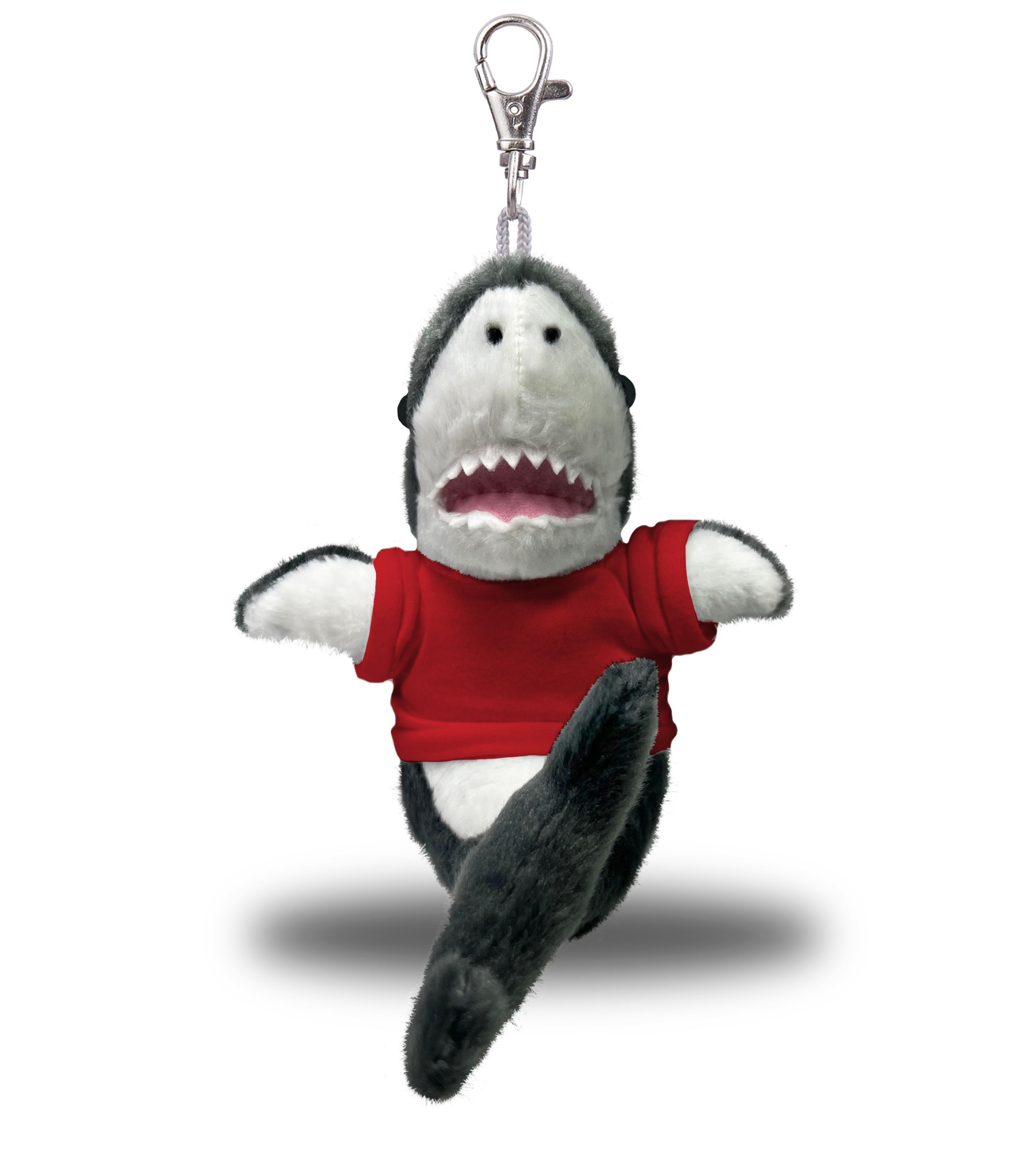 Great White Shark 4" Keychain w/ T-Shirt 13
