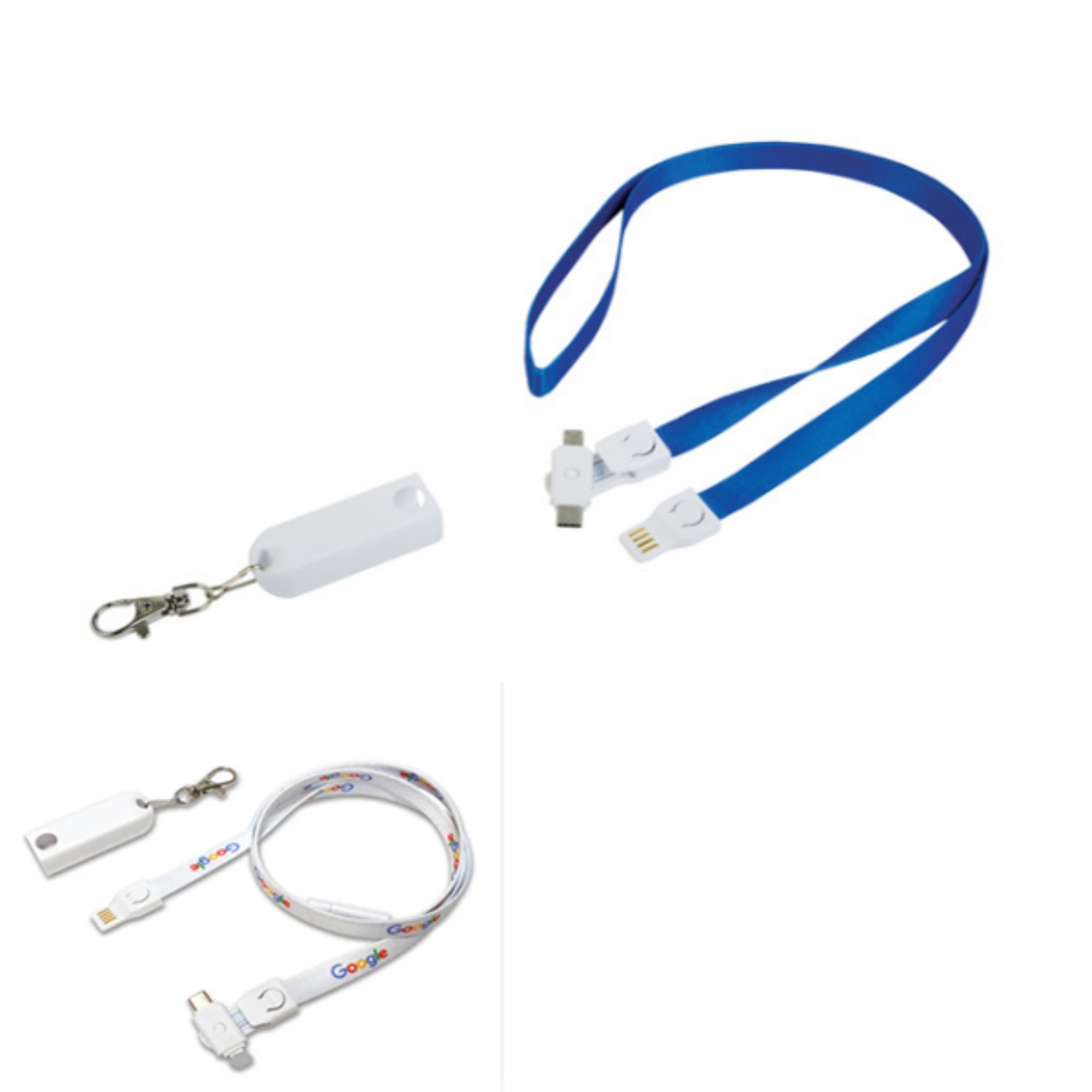 3 in 1 Cable Charging Lanyard 2