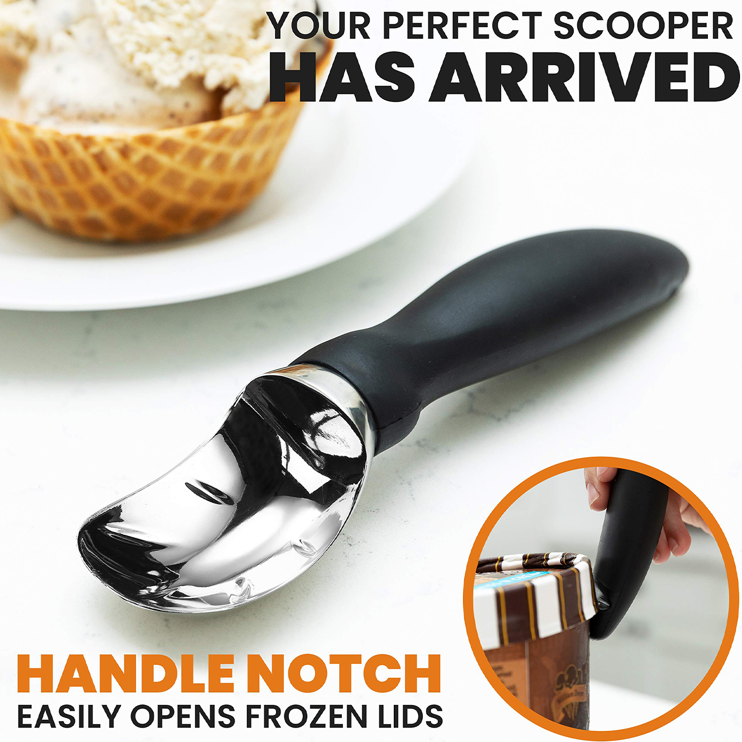 Multi-Use Ice Cream Spoon Ball Scoop 3