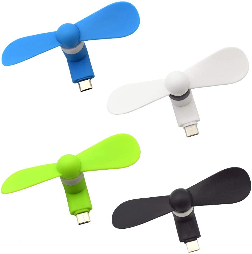 USB Portable Mobile Phone Type C Mini Fan 5