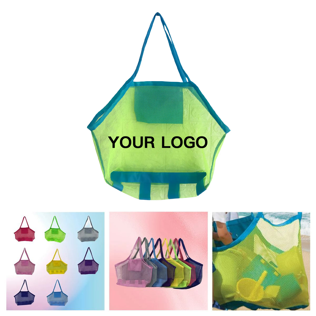 Spacious Beach Tote Bag for Towels and Sunscreen 5
