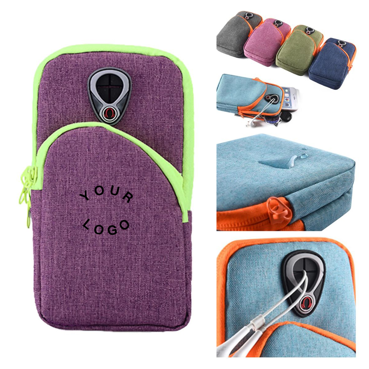Polyester Lightweight Running Phone Bag 10
