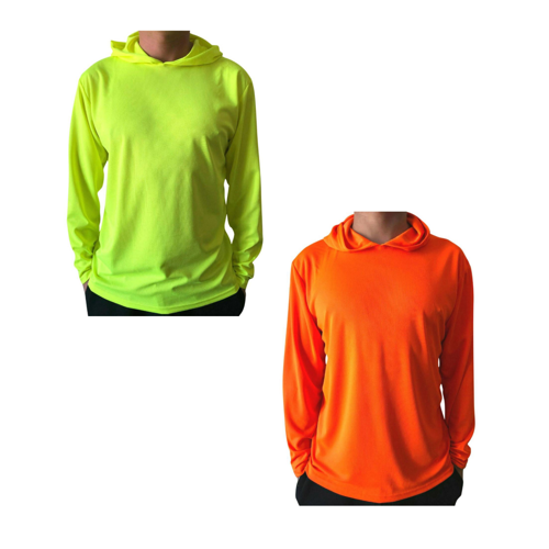 VISIPRO Non ANSI Long Sleeve Hooded T-Shirt 1