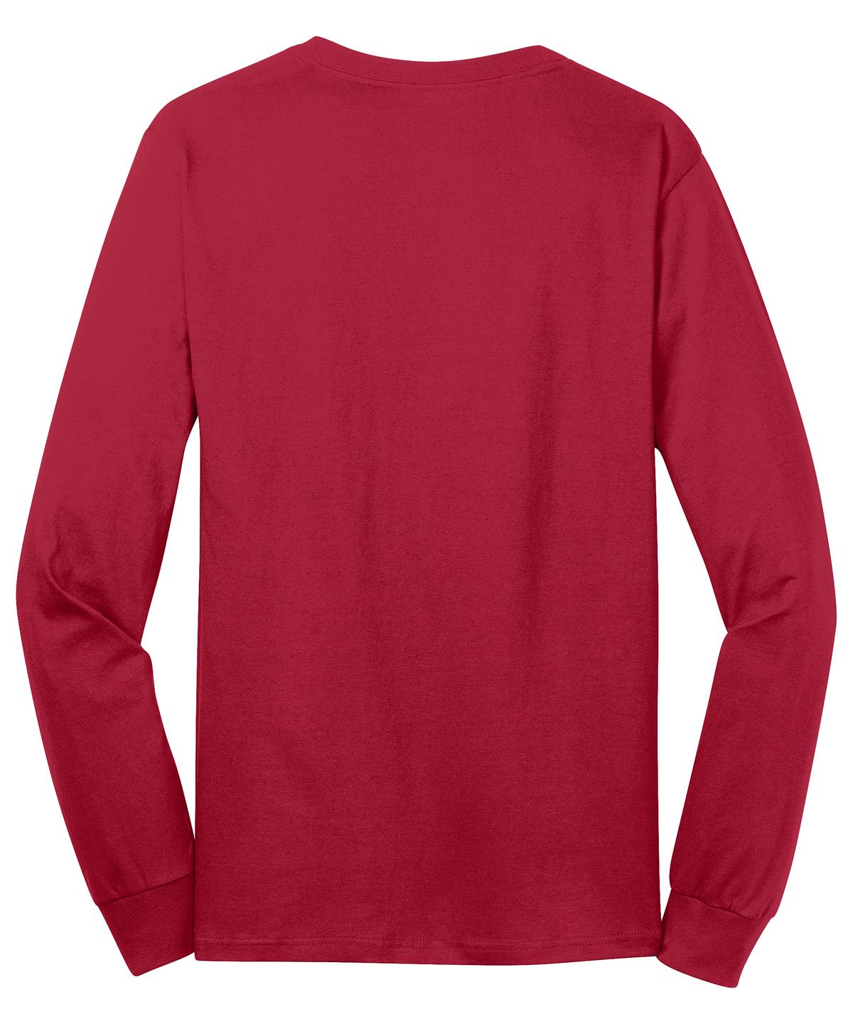 Port & Co Long Sleeve Core Cotton Tee. PC54LS 220