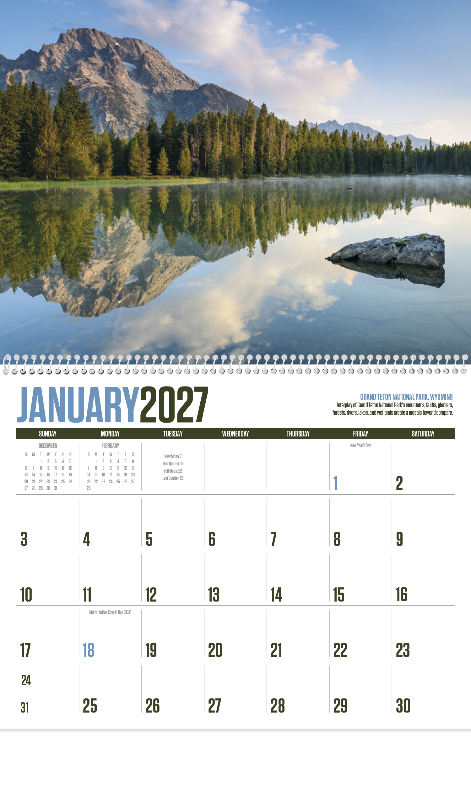 Triumph® Calendars National Parks Calendar 34