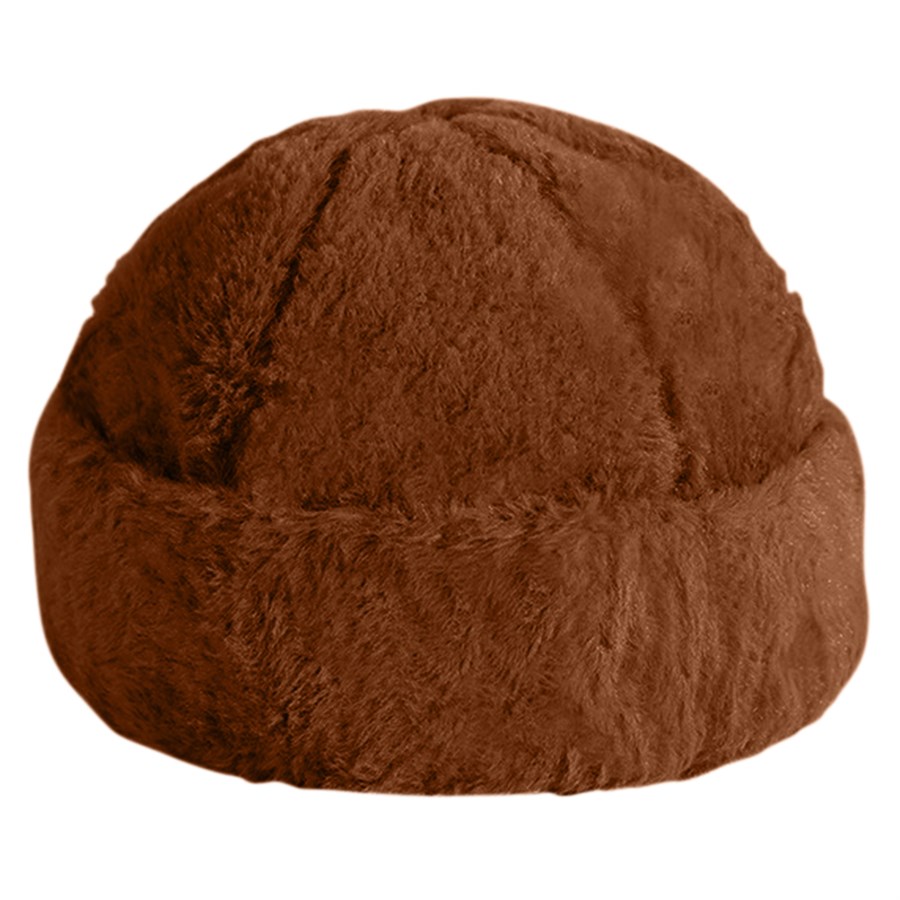 Faux Fur Beanie with Custom Logo