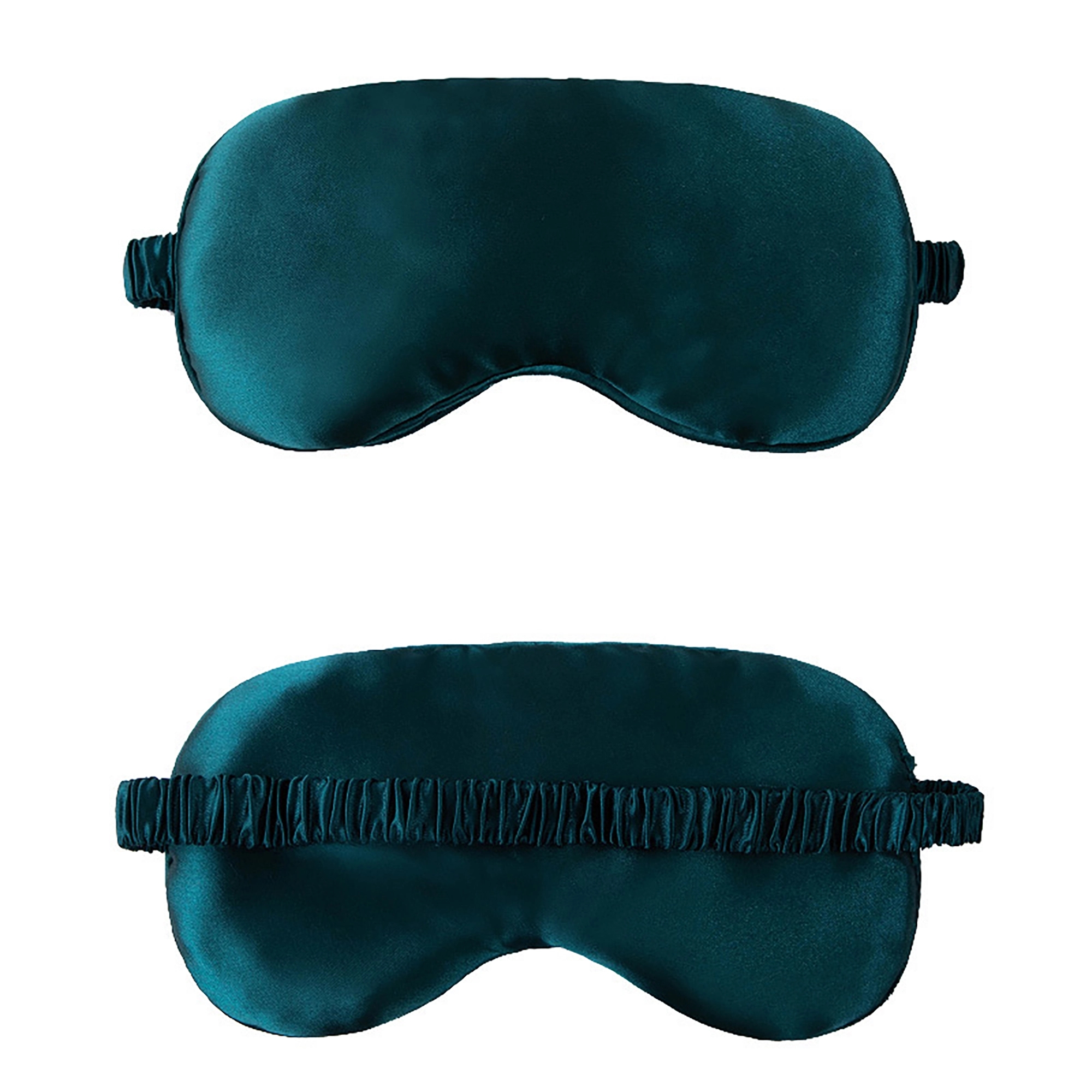 MOQ 50pcs Travel Soft Imitated Silk Fabric Sleep Eye Mask 2