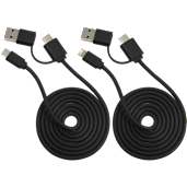 Dual Power Long Charging Cable Kit 29