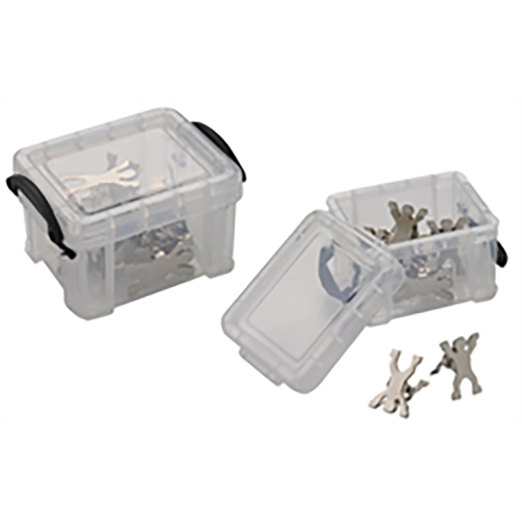 8 MAN PAPER CLIP WITH Clear Storage Case 2
