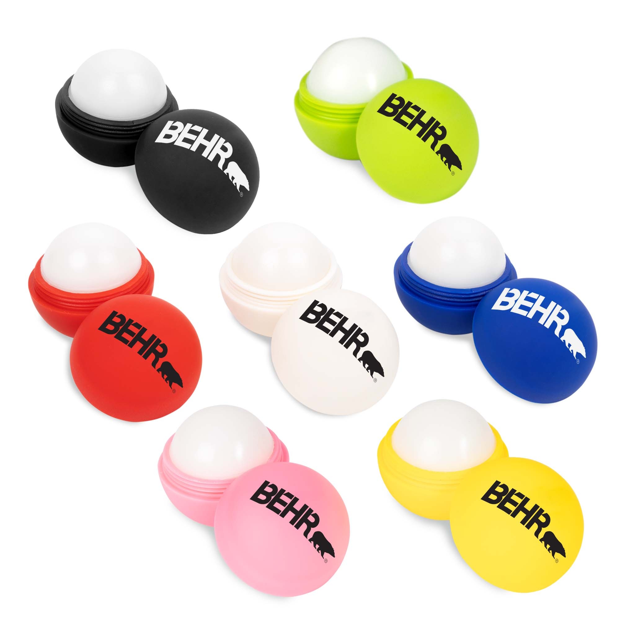 Round Soft Touch Lip Balm 1