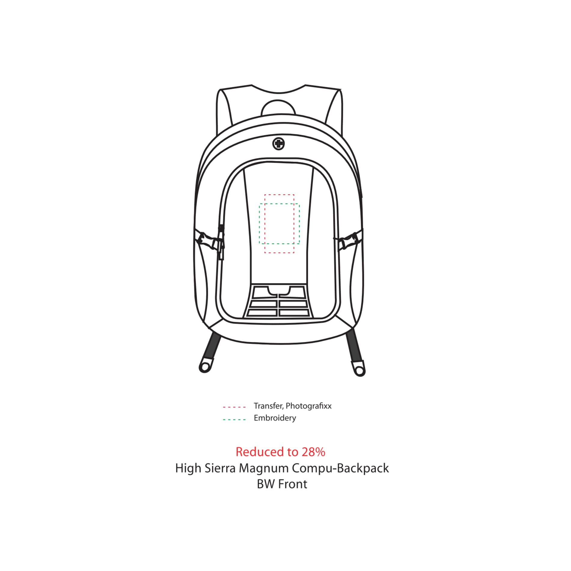 High Sierra Magnum 15" Computer Backpack 15