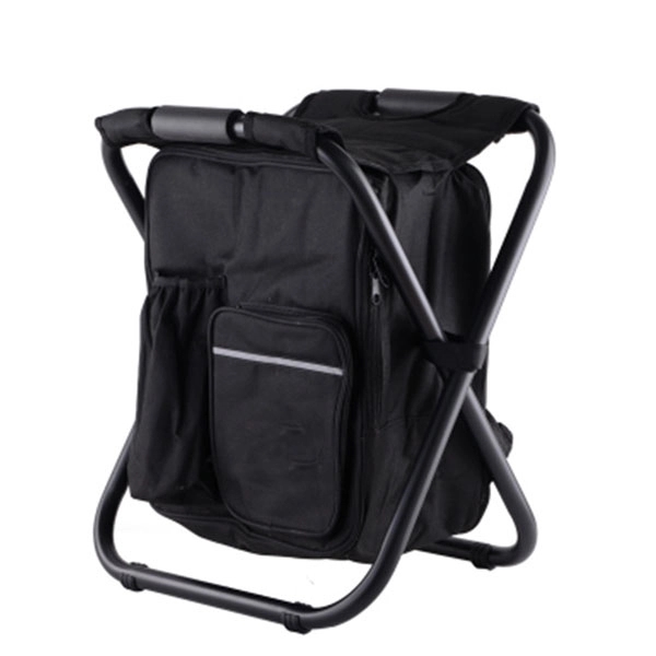 Portable Backpack Stool Cooler Bag Folding Chair 10