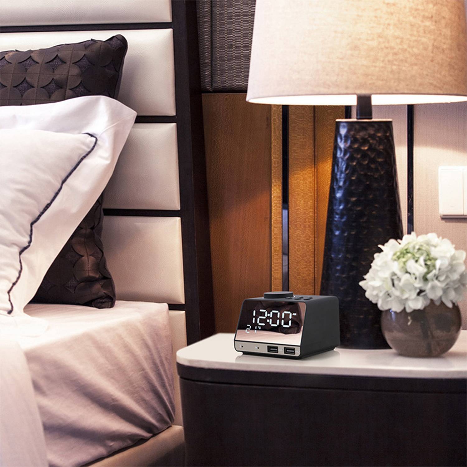 Led Mirror Smart Radio Small Speaker 5