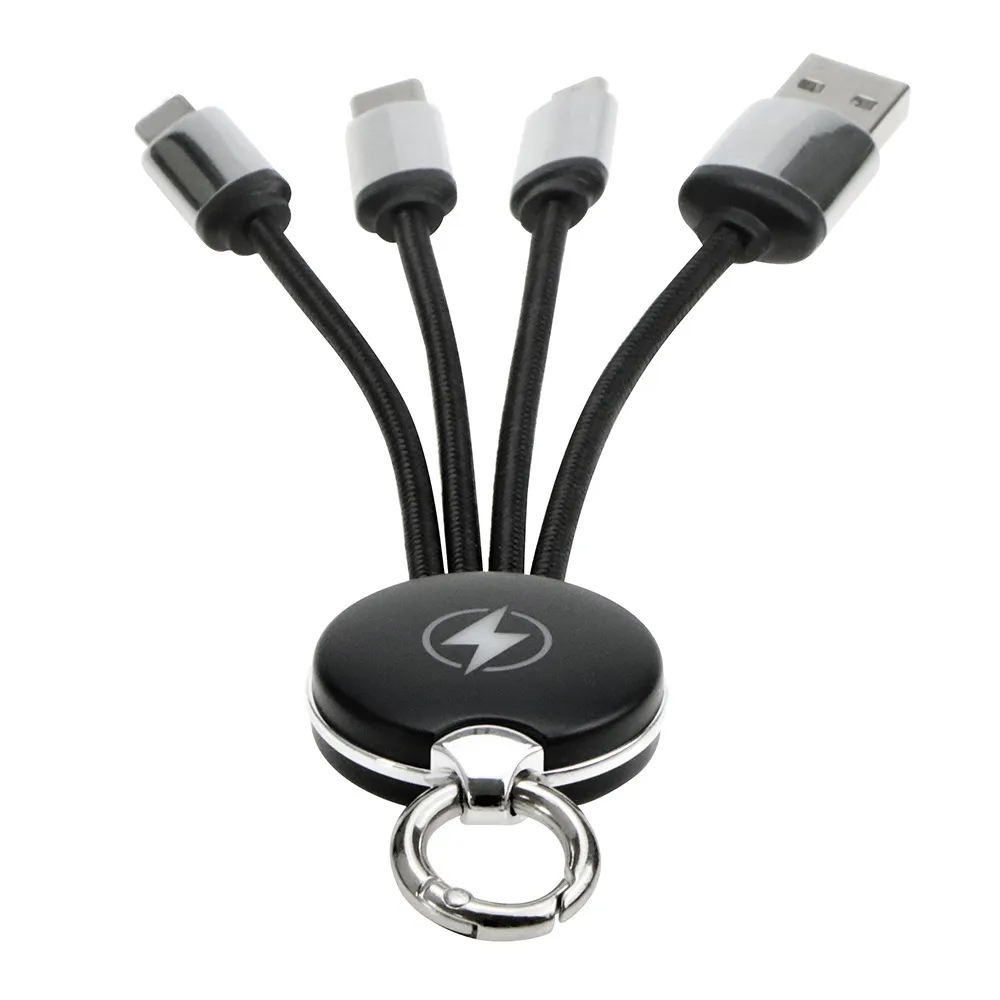 Metallic Light-Up Logo Charging Cable 3