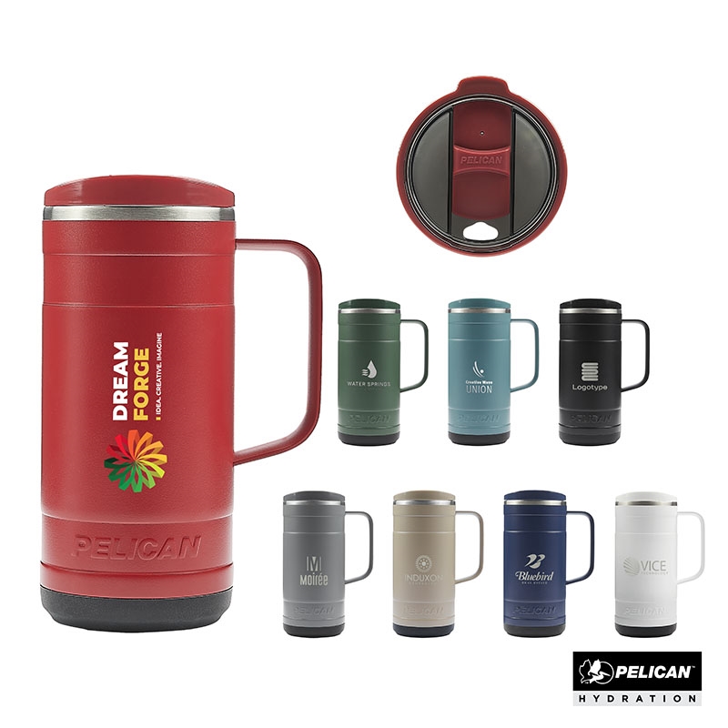 Pelican Ridge™ 18 oz. Recycled Double Wall Stainless Steel Mug
