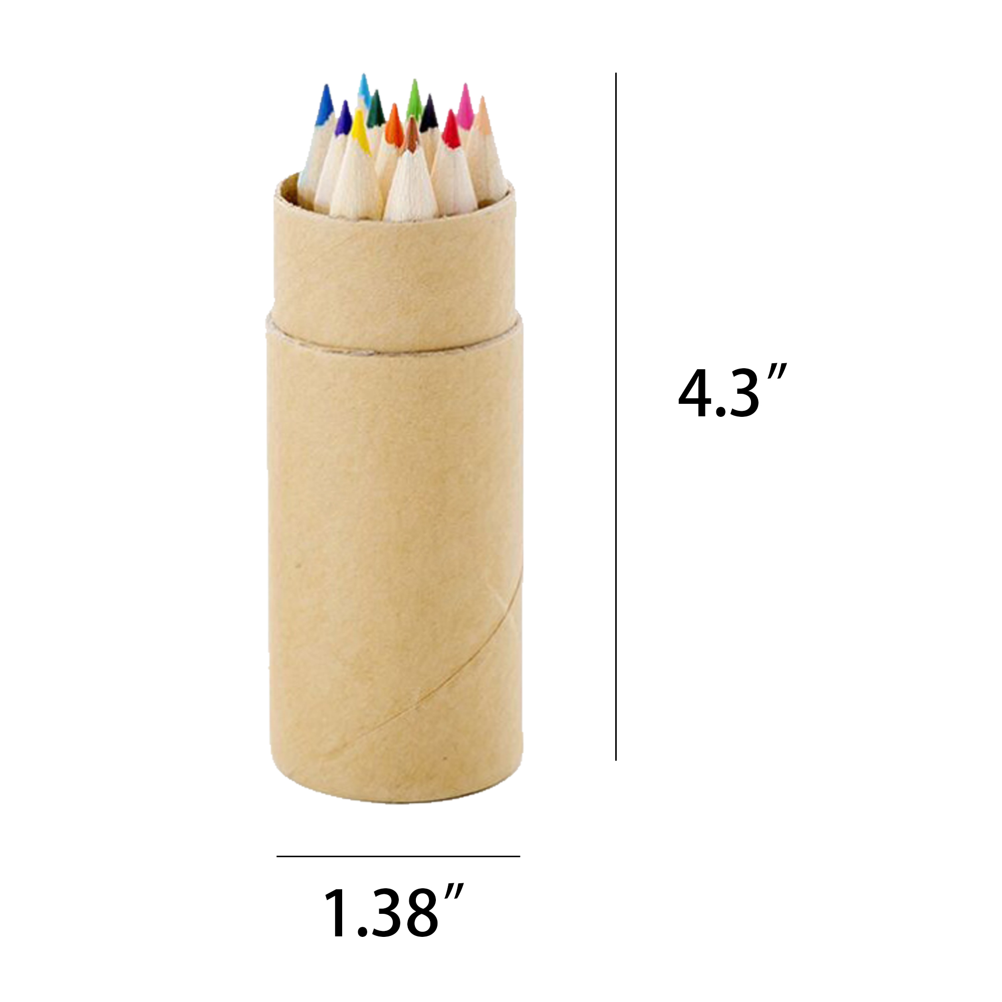 12-Color Vibrant Artist Pencils 5