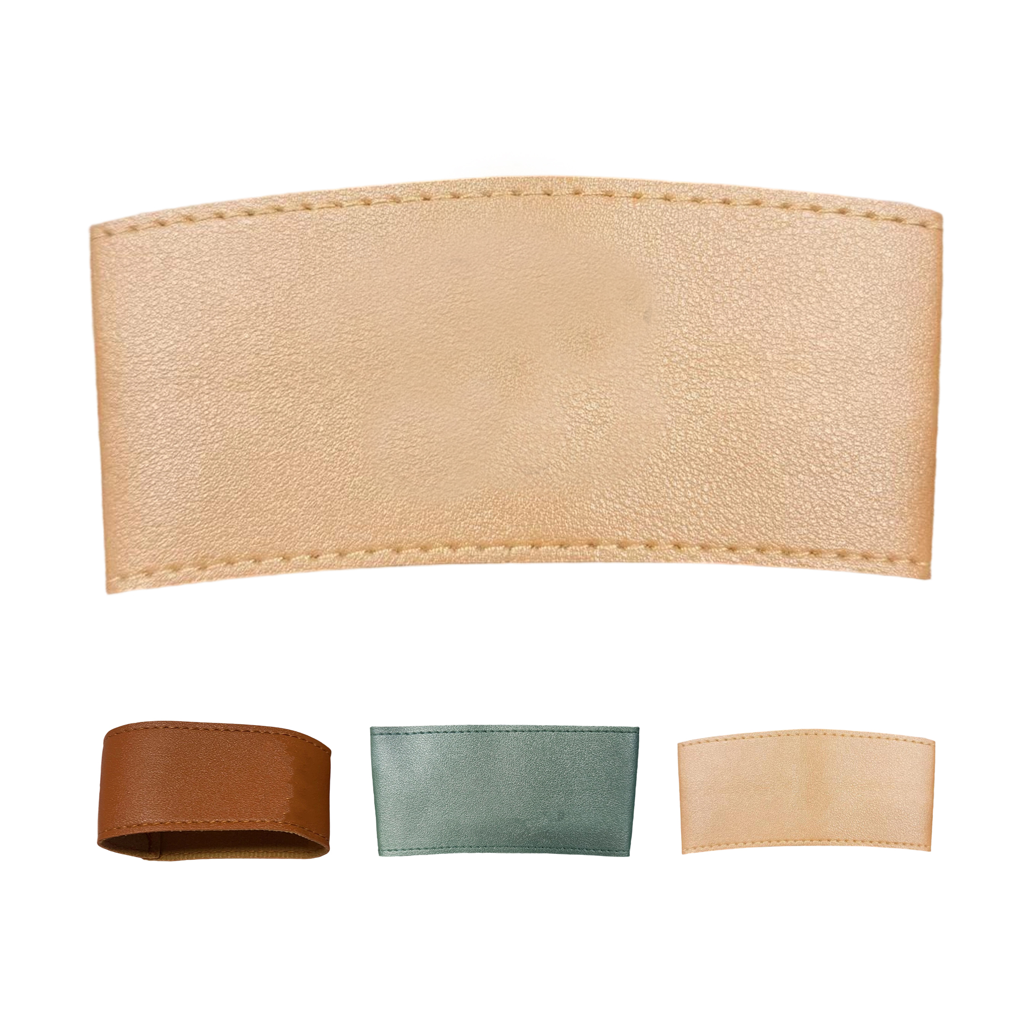 PU Leather Drink Sleeve 10.6" Diameter By 2" Height 4