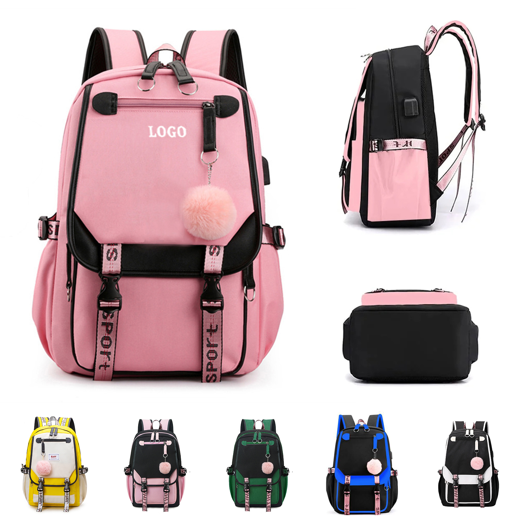 School Girls Heavy Duty Kids Backpack 2