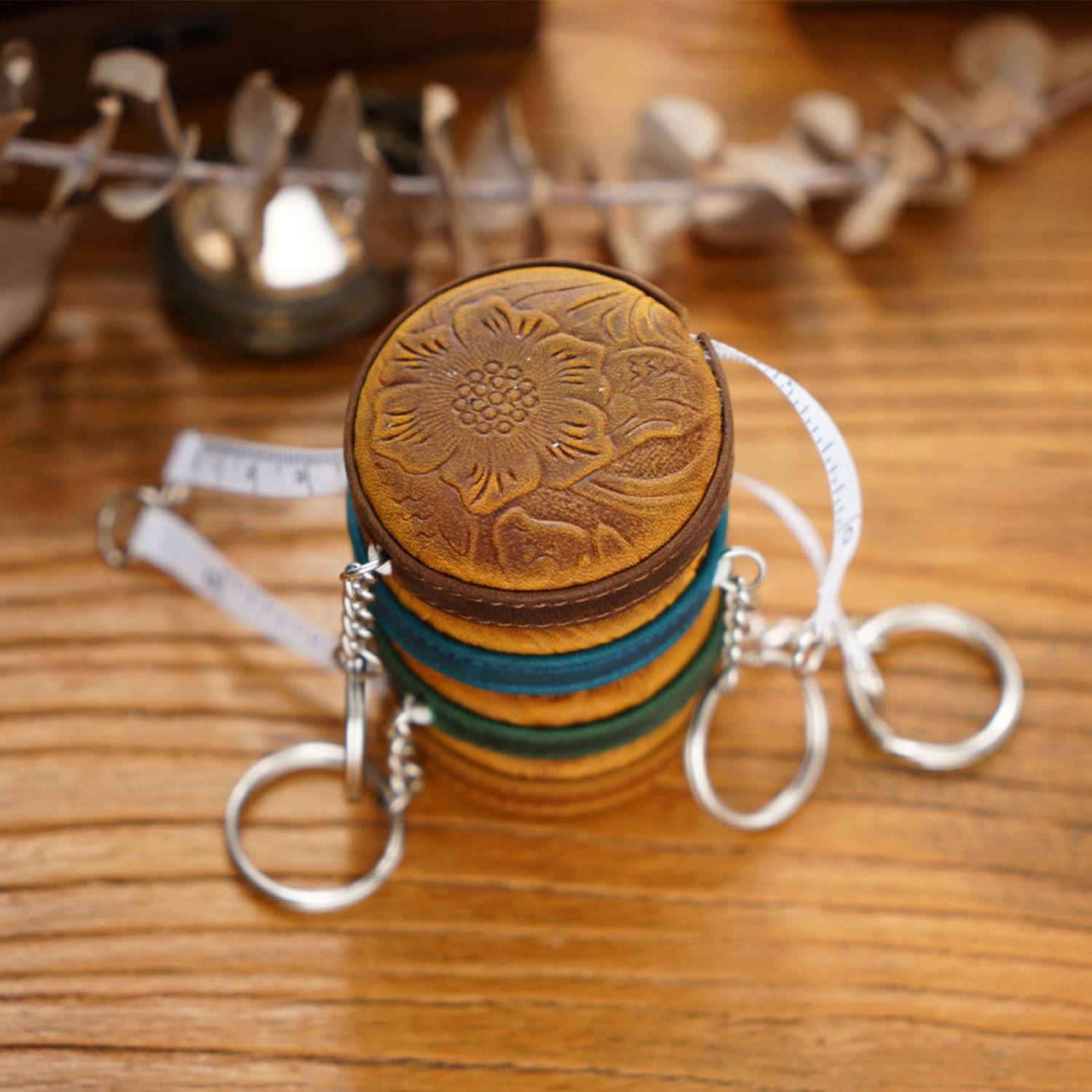 Leather Ruler Roll Tape Measure 3