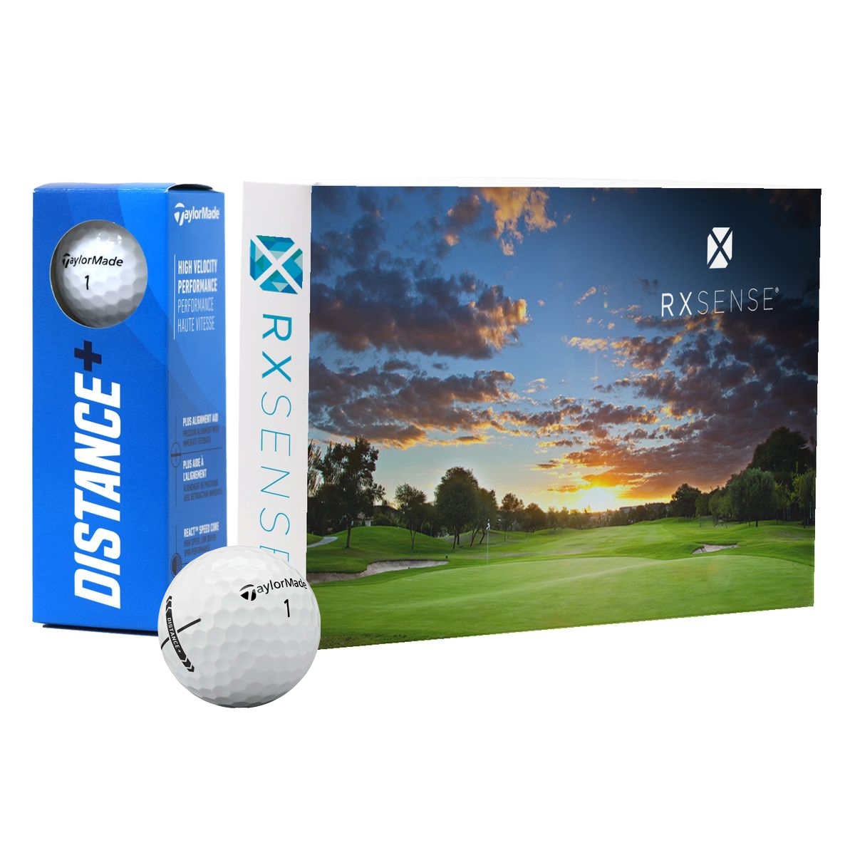 TaylorMade Distance Dozen With Custom Lid