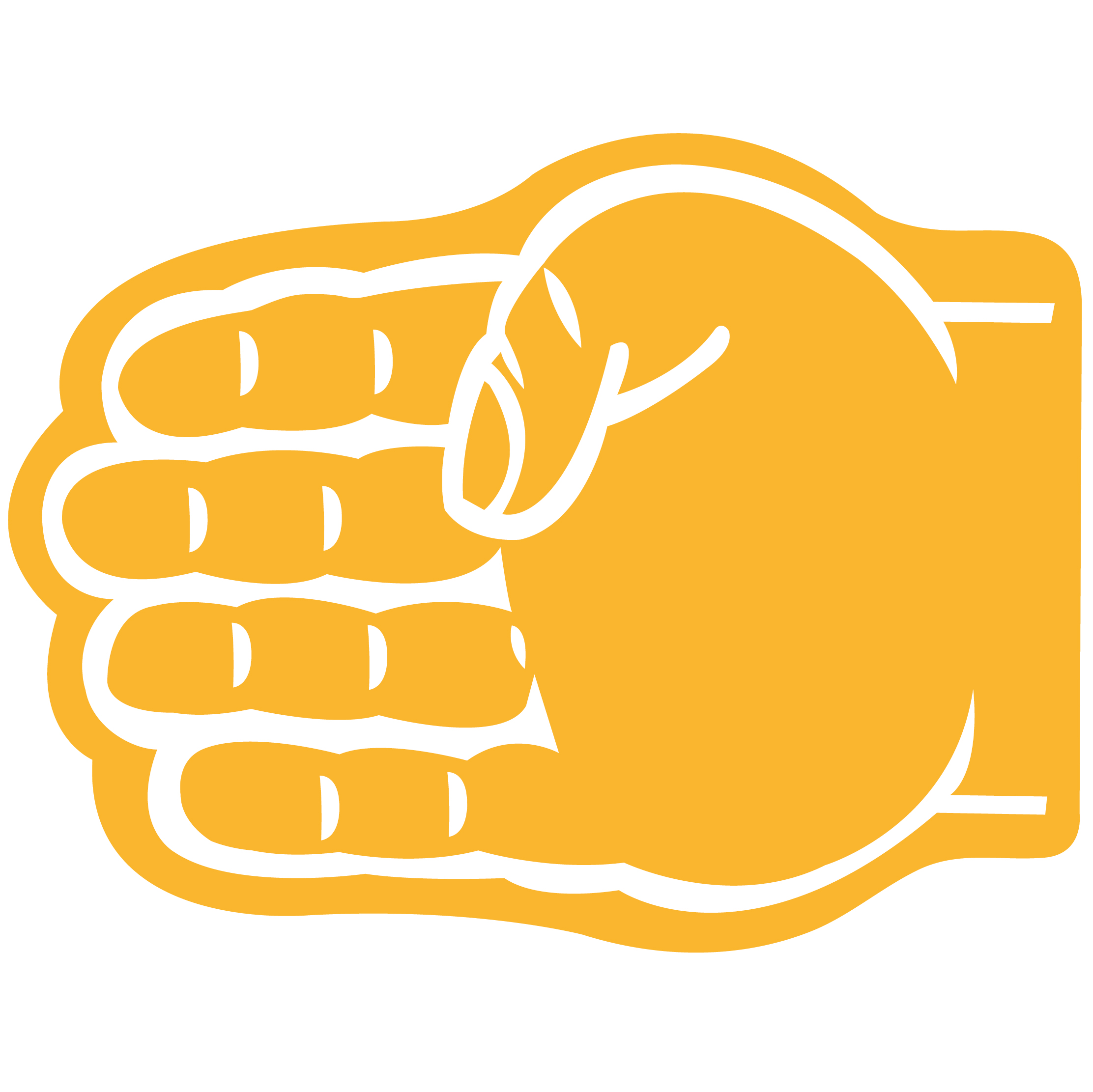 First Down Foam Hand 24